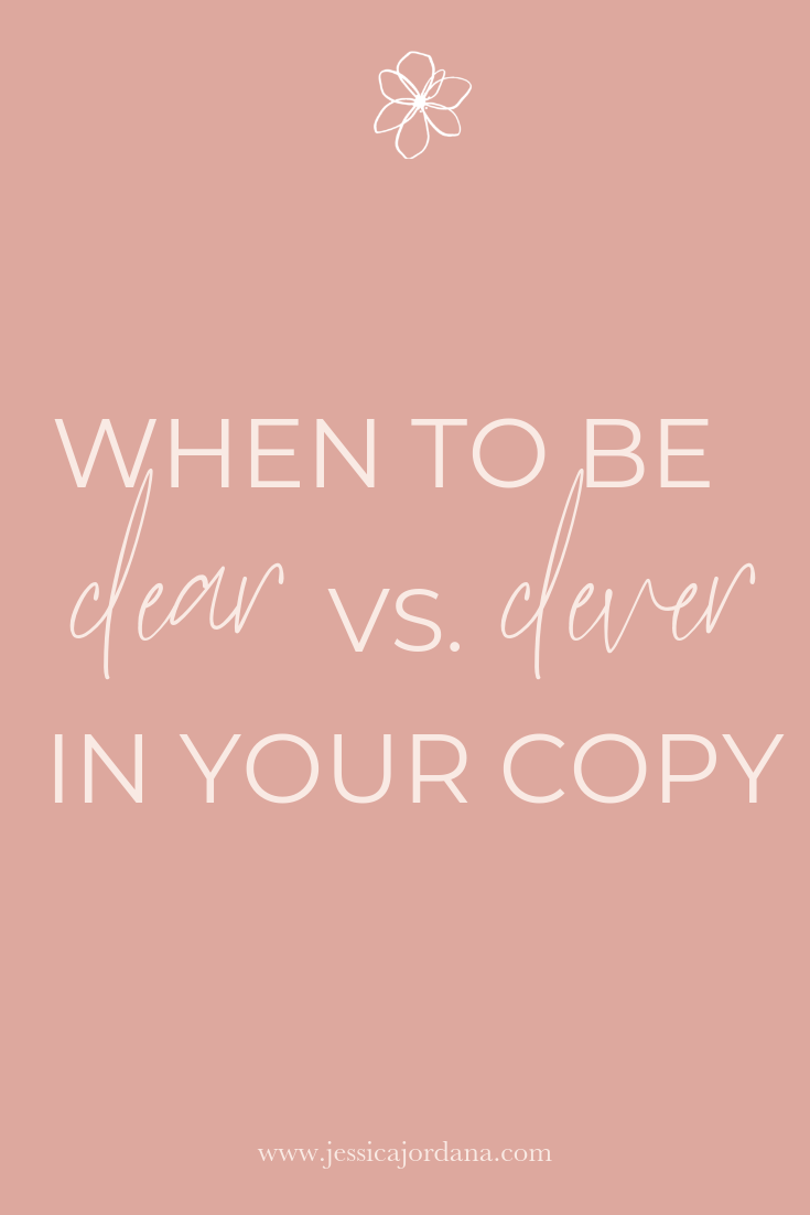 When to be Clear vs. Clever in your Copy
