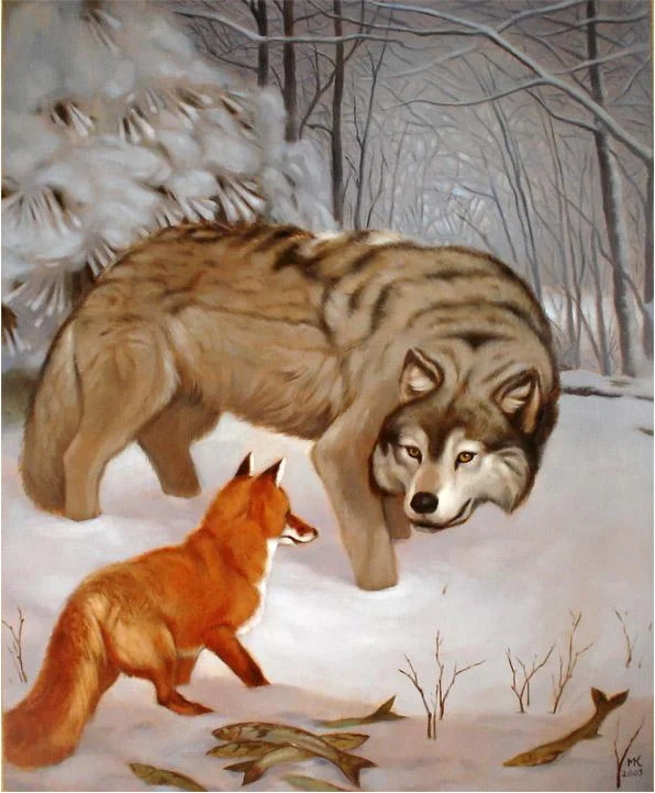 The fox And The Wolf