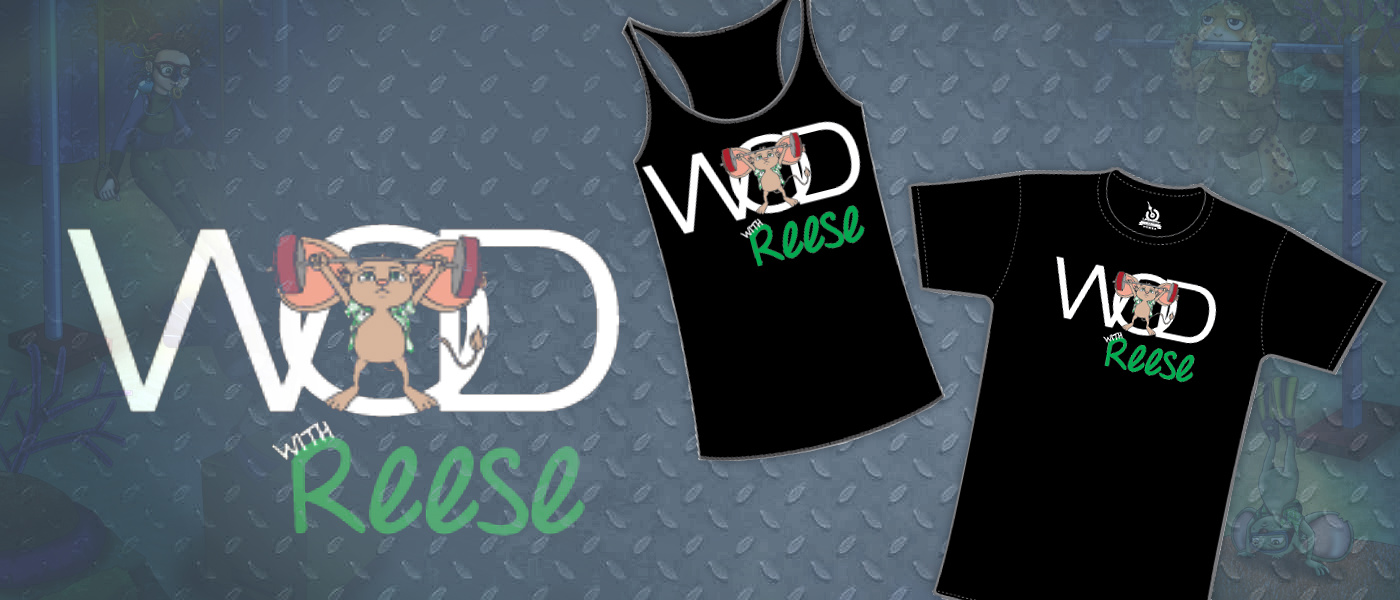   REESEFITRX   Represent The Reese Cause in your next workout with some cool Reese Swag!   Get your own shirts now  →  &nbsp;and  WOD with Reese  →   