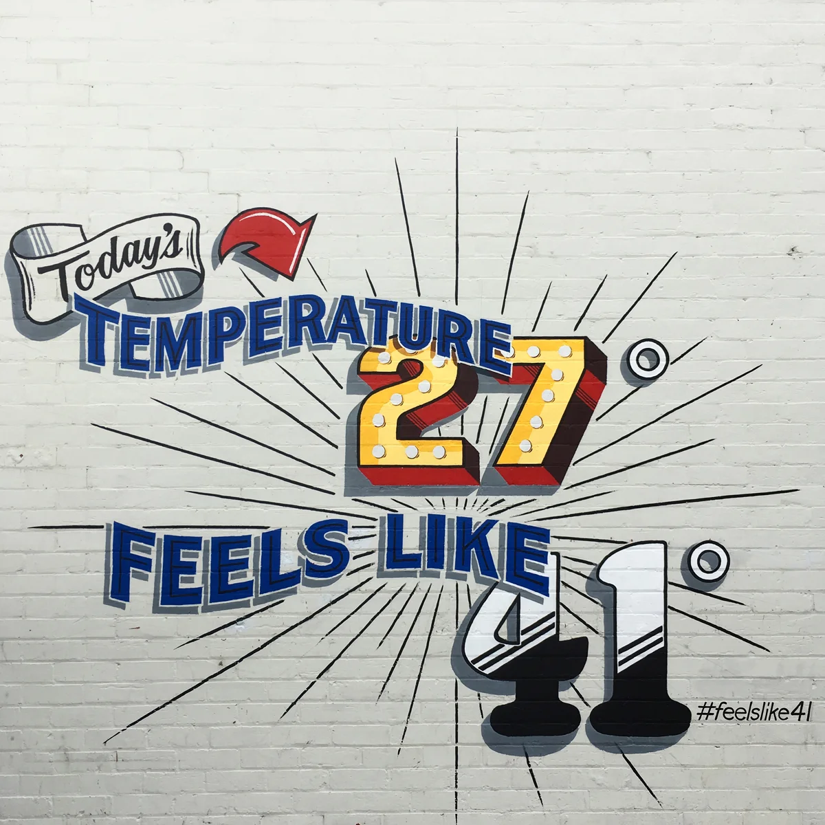 Feels Like 41,&nbsp;Terry (Moose) McGowan &amp; Wendy Murray, acrylic,&nbsp;2016&nbsp;