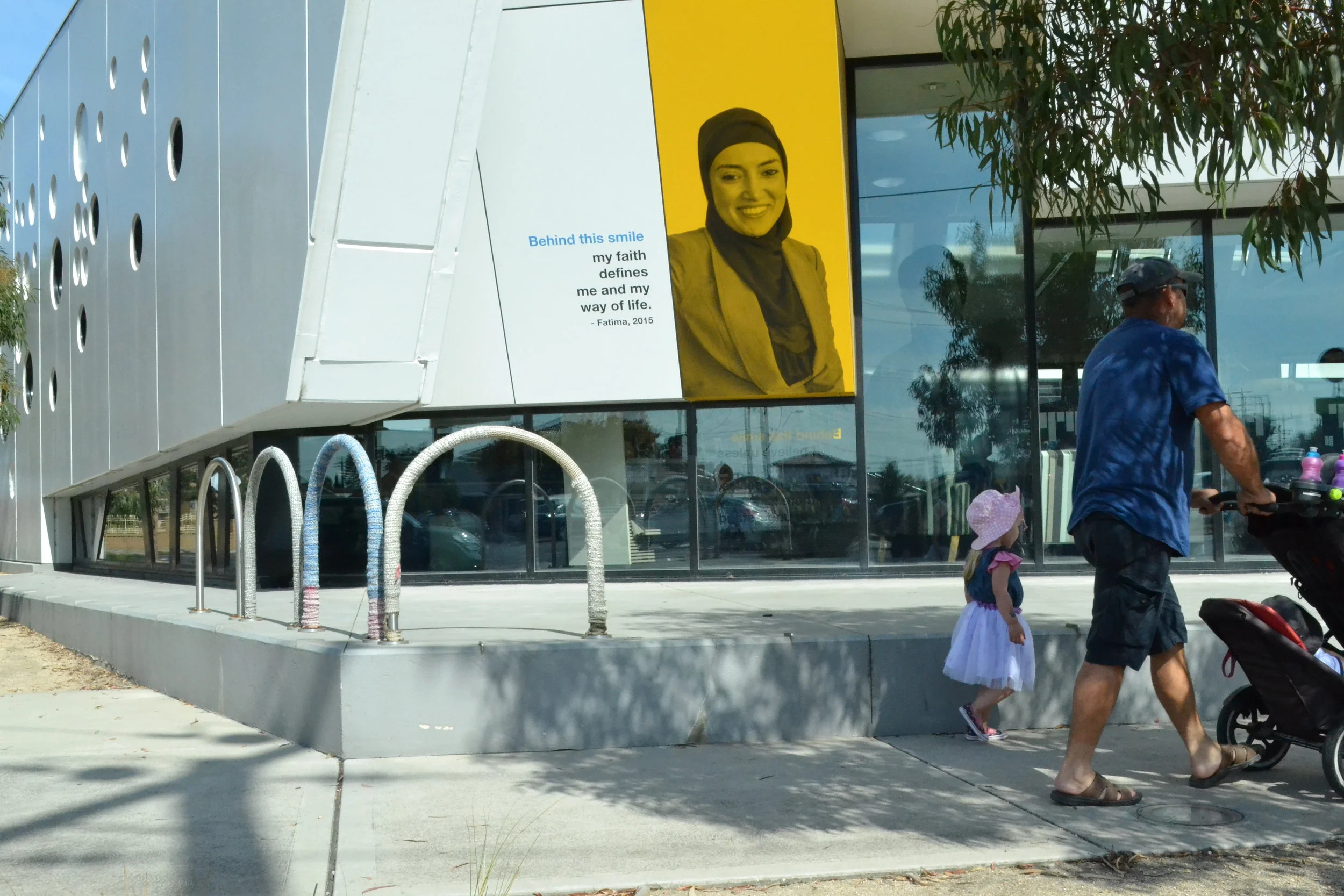 'Behind this smile my faith defines me and my way of life' Fatima's Story at Altona North Library