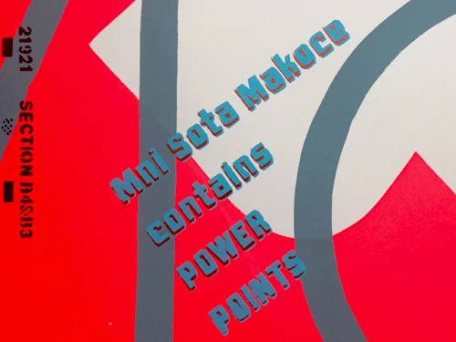 Poster (serigraph from paper cut stencils), 2015 