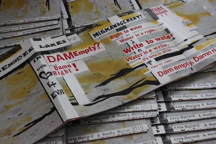  Dam Empty? Damn Right! (zine), 2015, Edition 150  