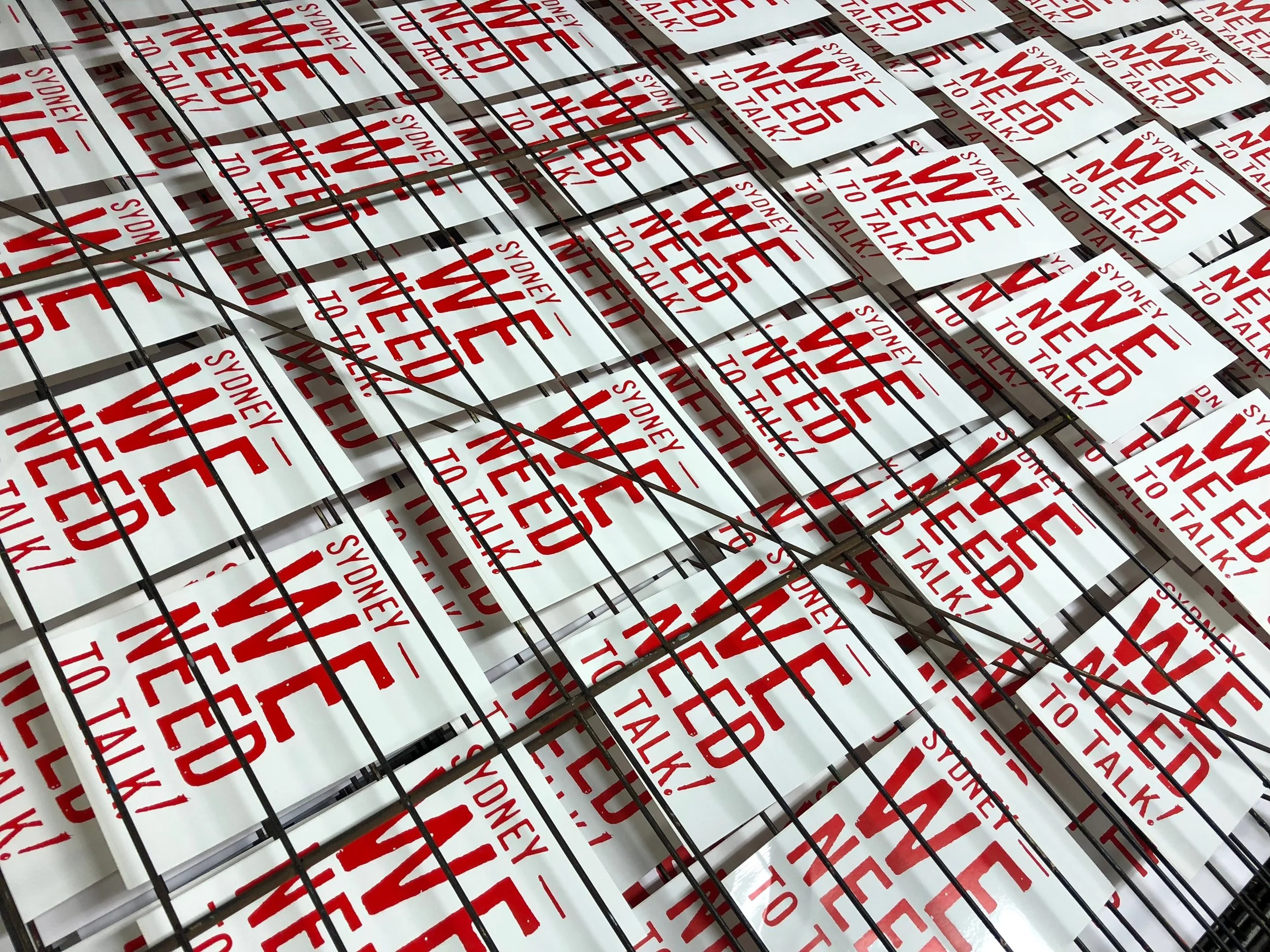 Stickers & more stickers / photo: Wendy Murray
