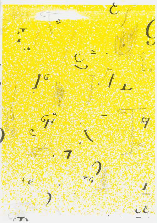 The Comments Garry Trinh 2019  11 x 16 in / 27 x 42 cm. Printed at The Poster Centre, Blacktown Arts, AUS. Over two months, folks could drop-in on Thursdays and make a poster with Wendy at The Poster Centre. No booking or skills required!