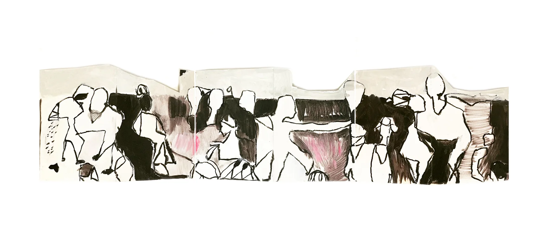 With, apart, around, together