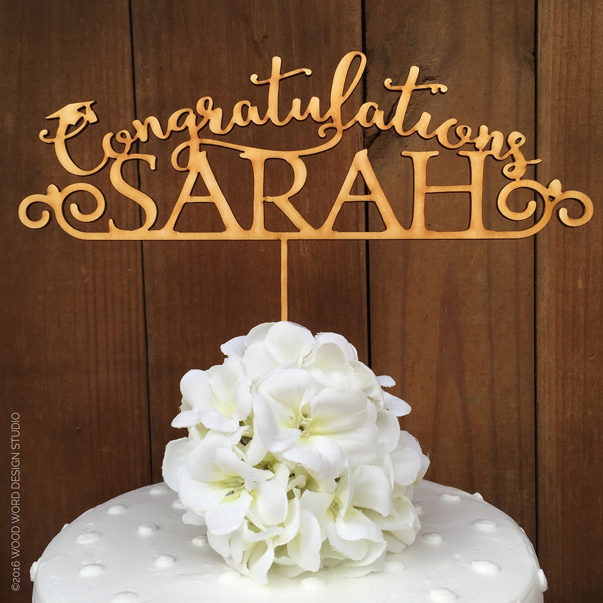 Graduation Party Decor - Cake Topper 