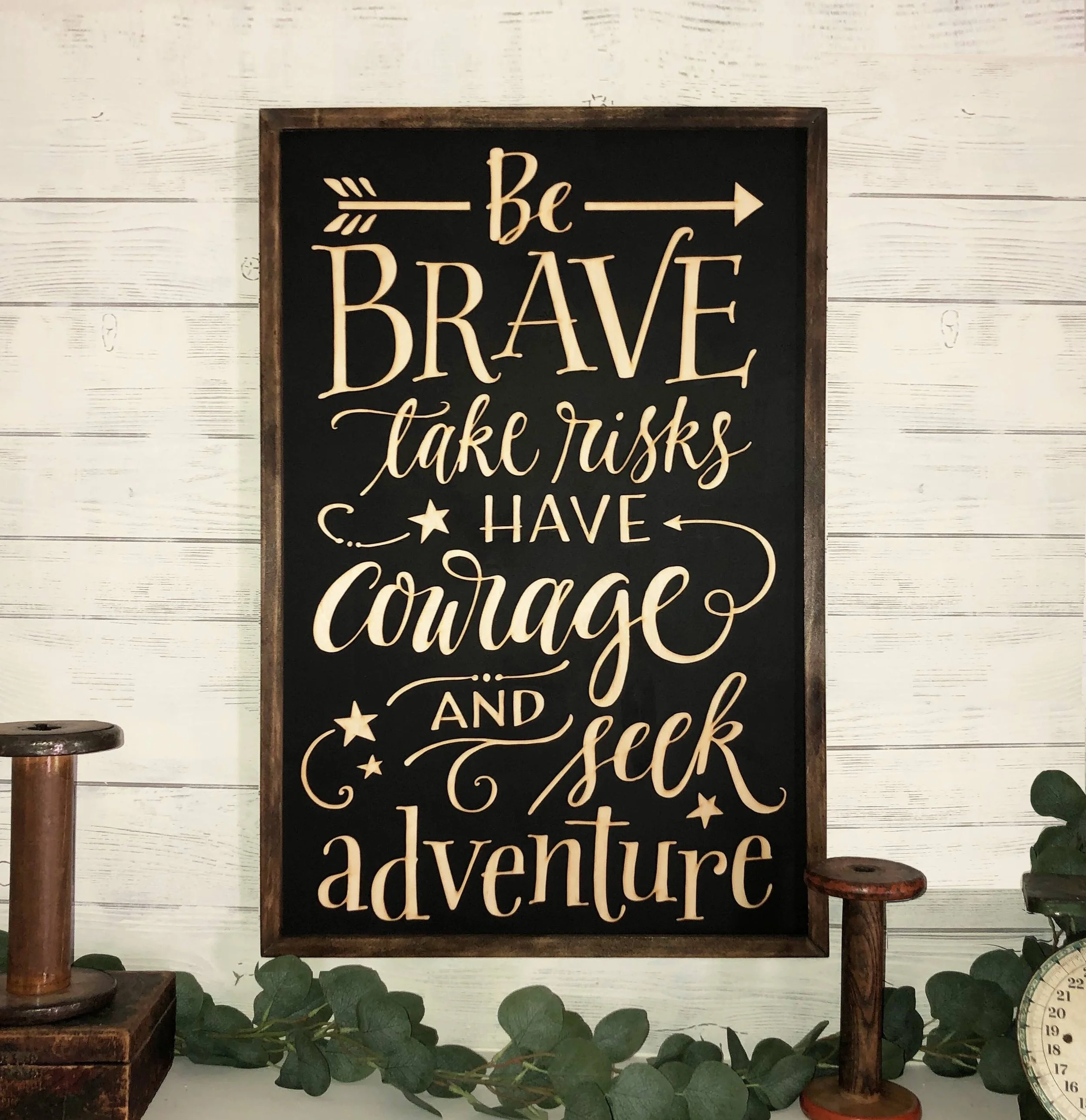 You are braver than you believe - Kid's Room Decor (Copy)