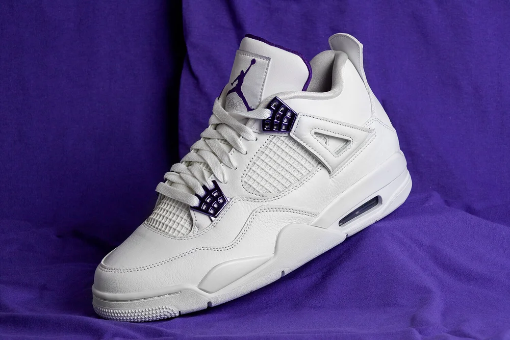 jordan 4 retro metallic purple
