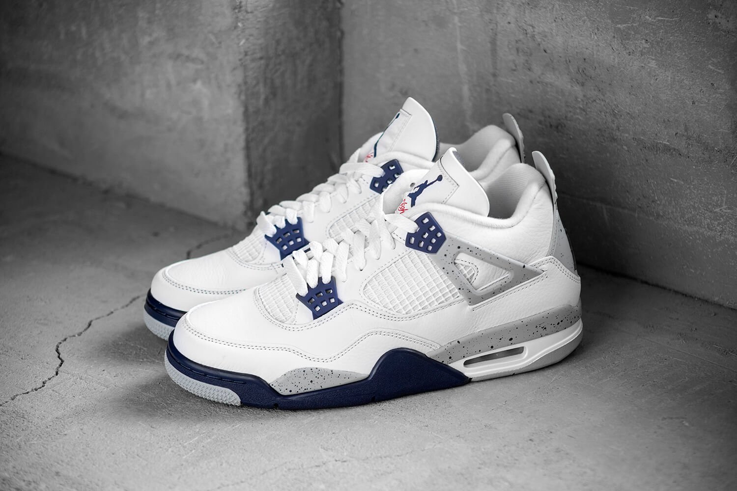 AIR JORDAN 4 AJ4 RETRO MIDNIGHT NAVY