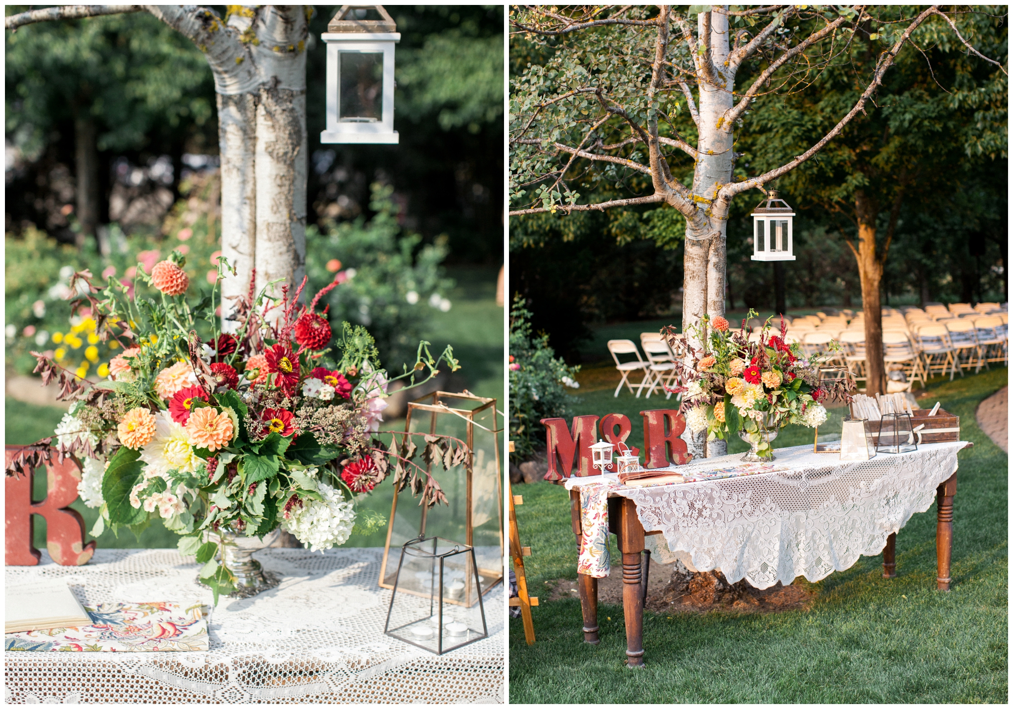 orchard home bed & breakfast wedding