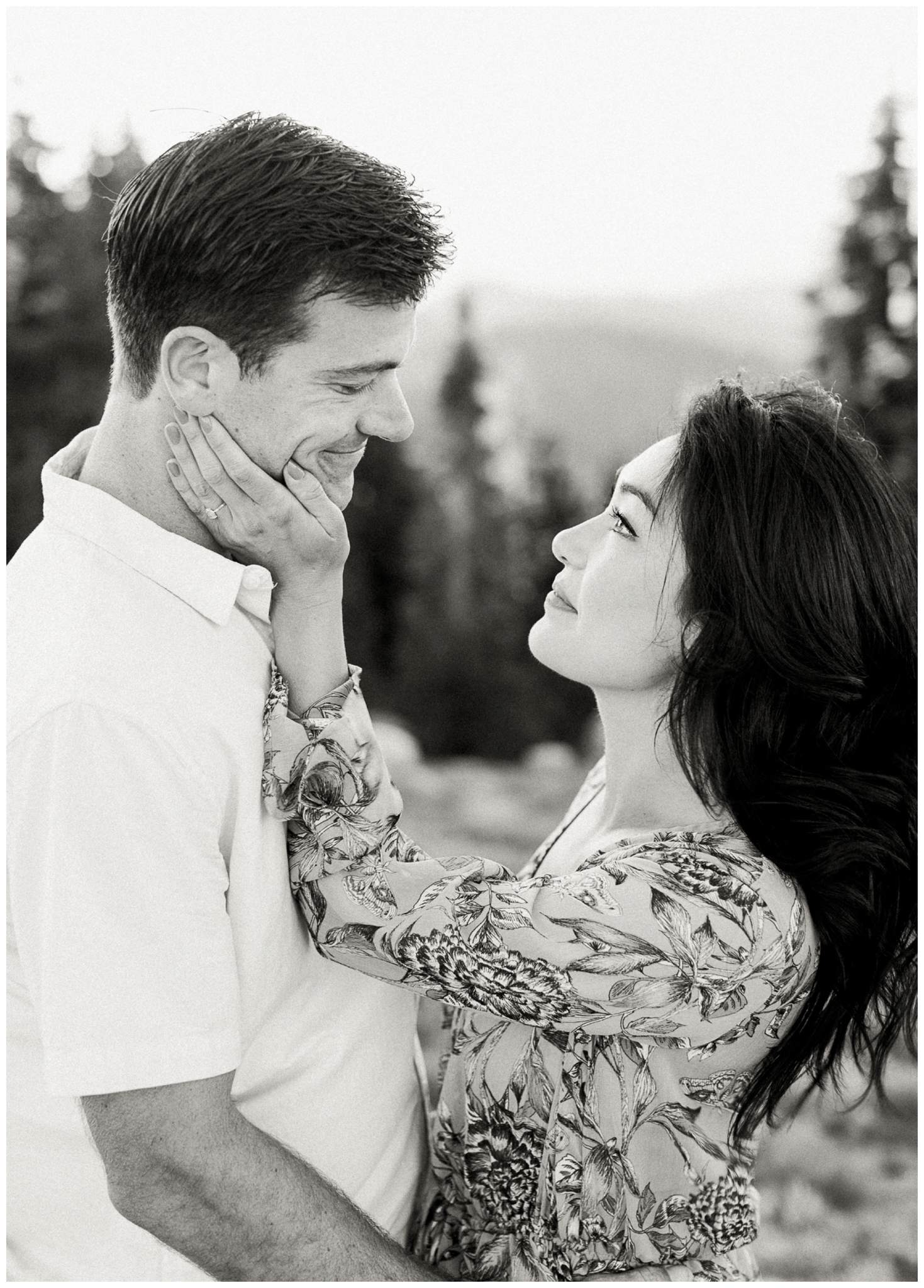 mt ashland engagement by juliet ashley photography