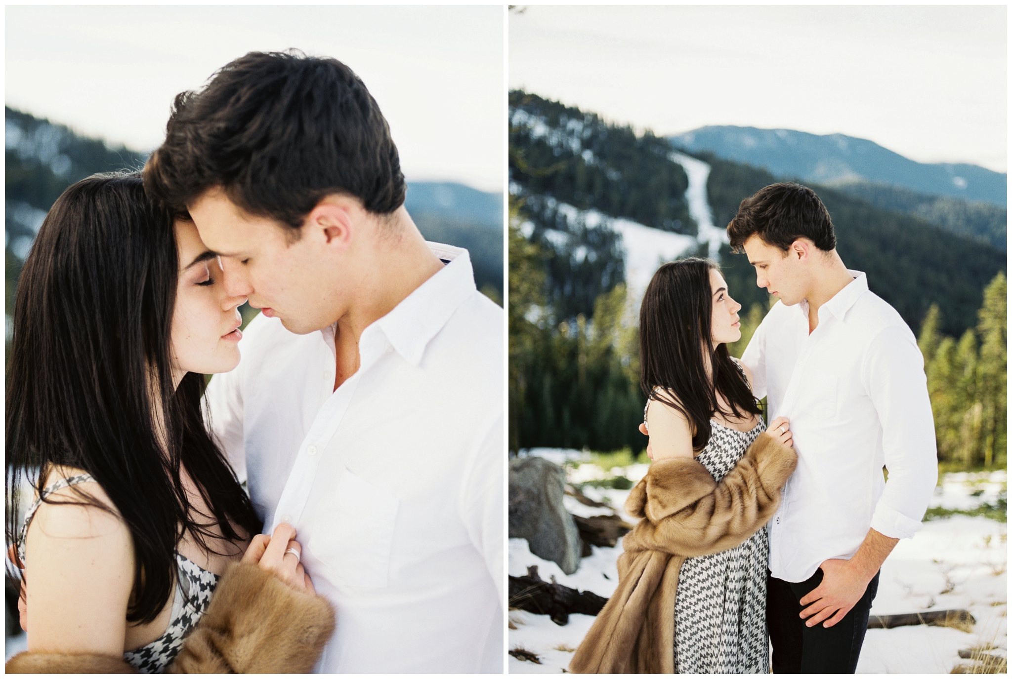 winter engagement session inspiration by juliet ashley photography