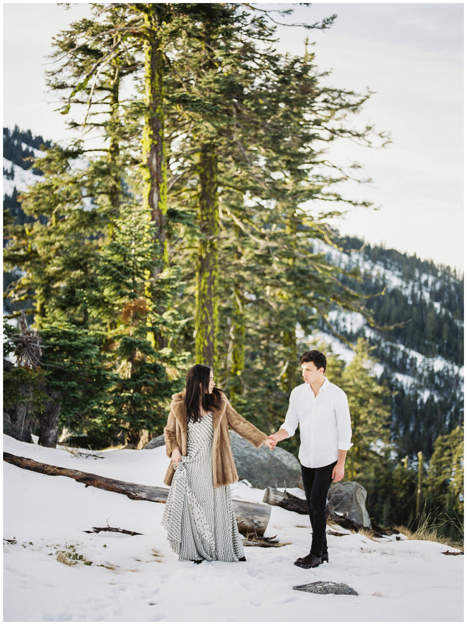 winter engagement session by juliet ashley photography