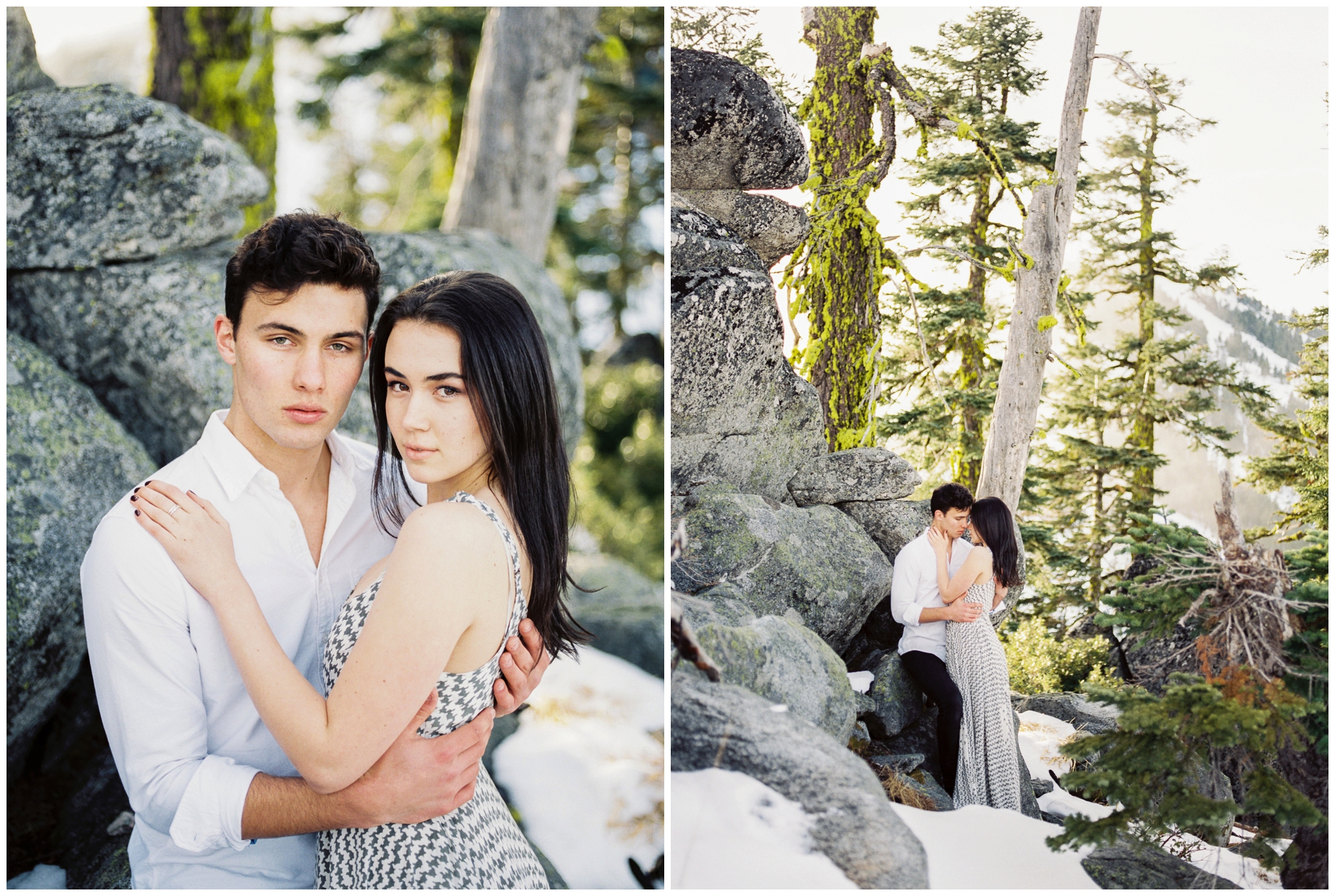 winter engagement session inspiration by juliet ashley photography