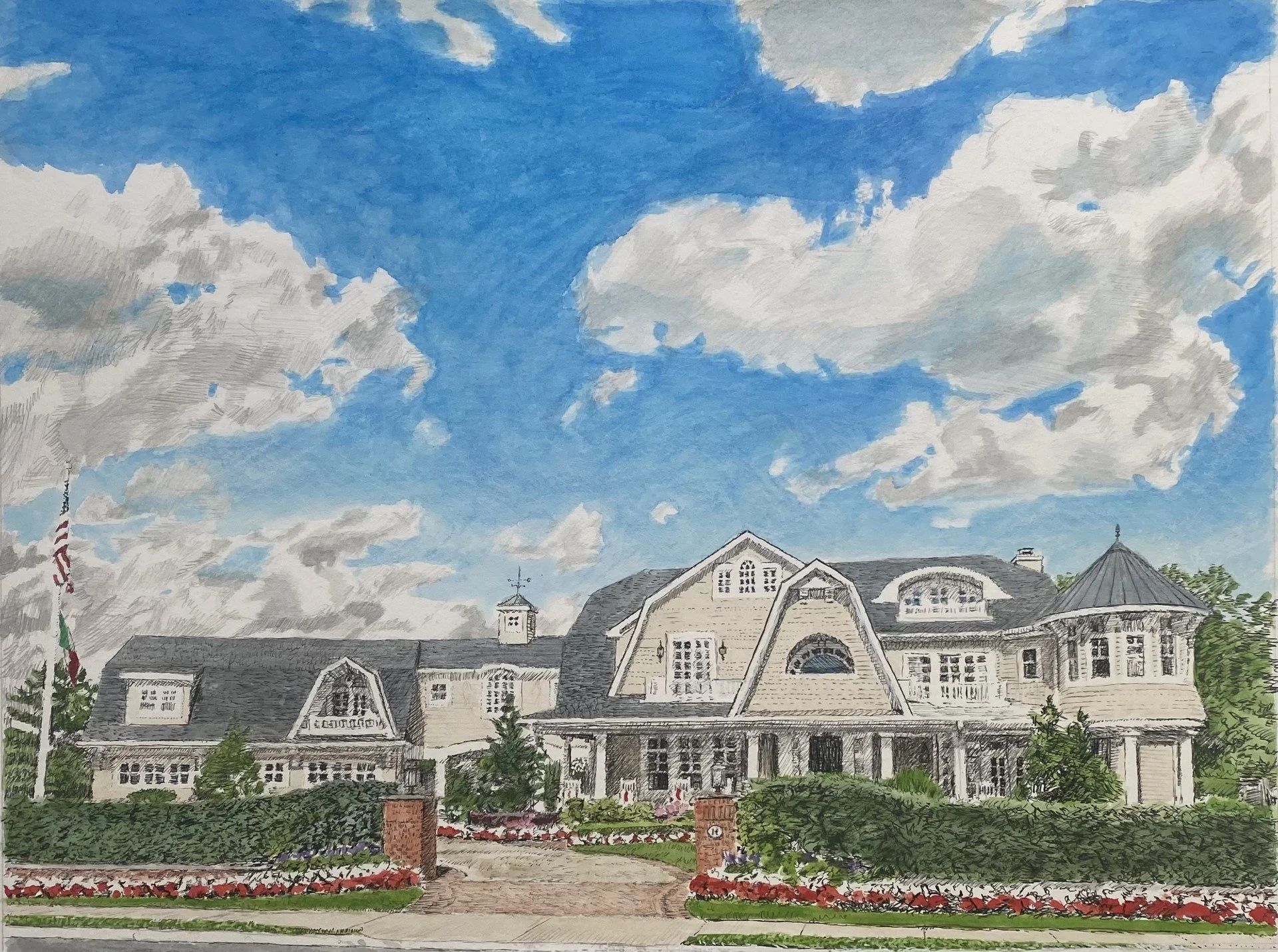 Ocean Ave, Monmouth Beach, New Jersey