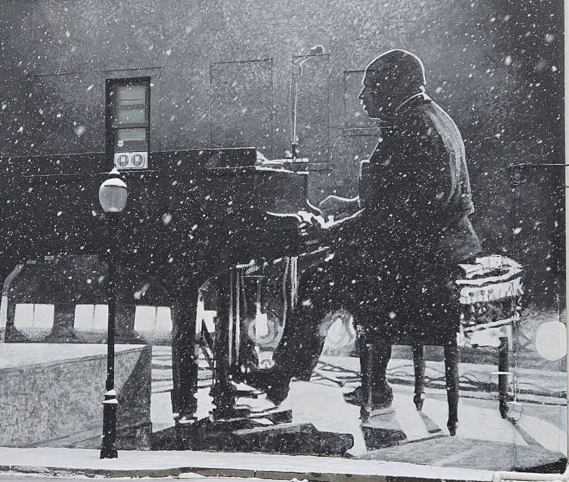 During a snowstorm