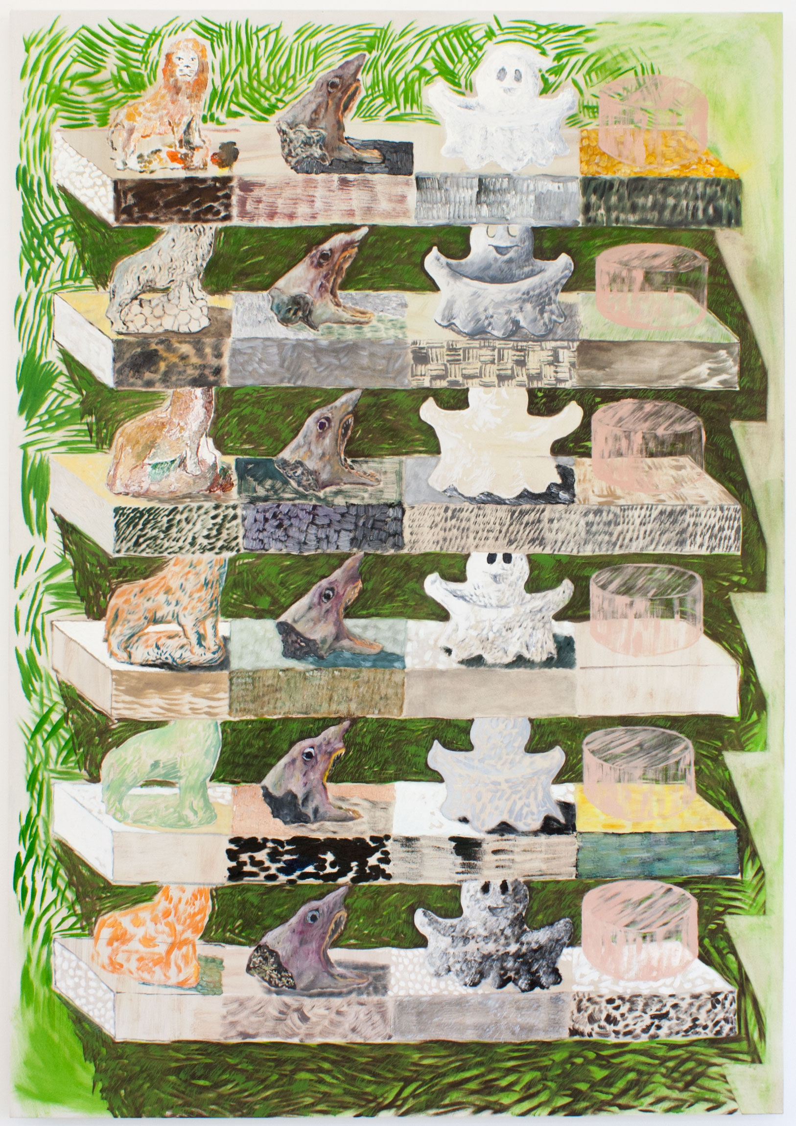 Love and Boredom, 6 , 2013 Oil on canvas 72 x 50 inches