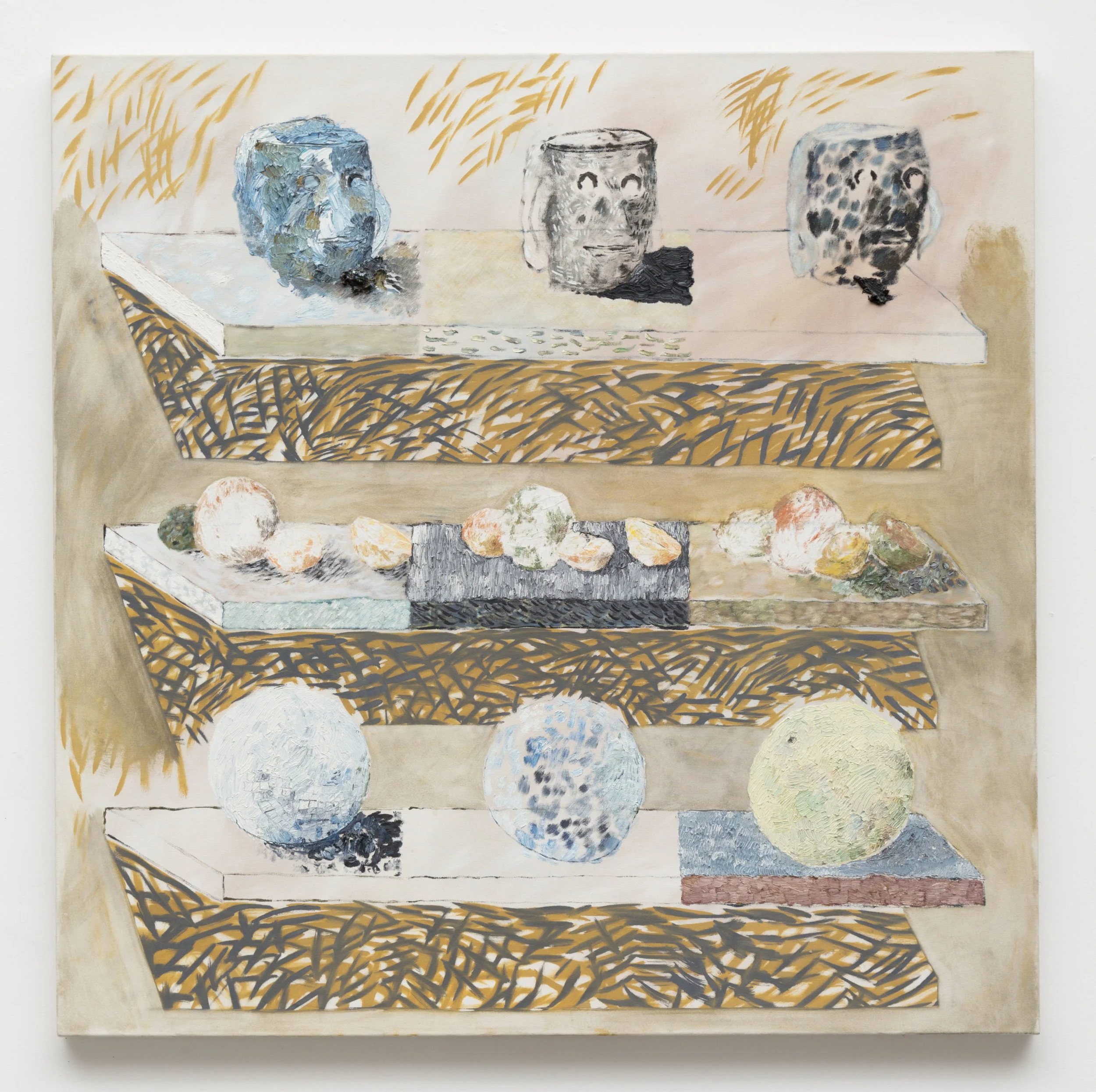Love and Boredom, 5 , 2013 Oil on canvas 48 x 48 inches