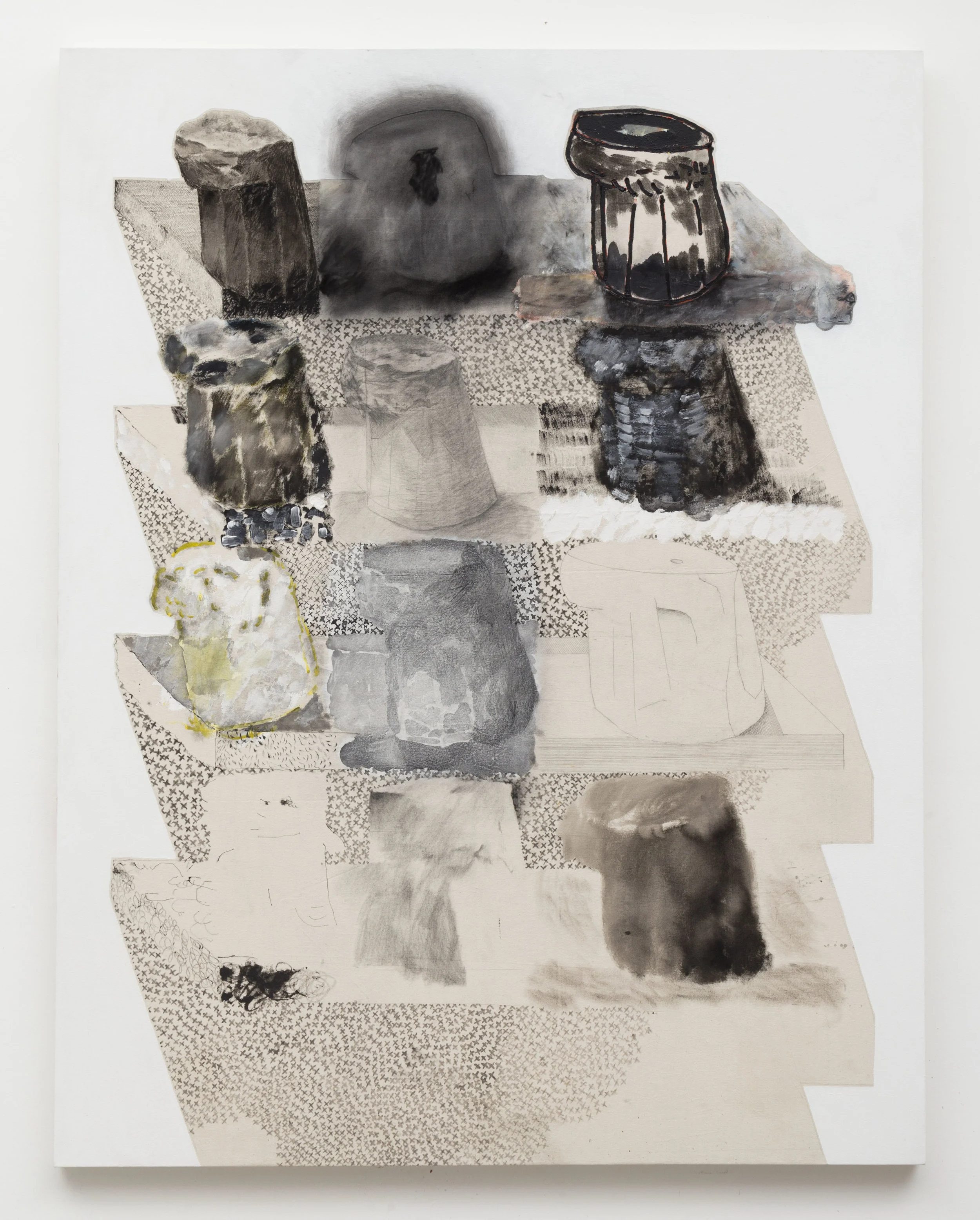 Love and Boredom, 14 , 2015 Oil on canvas 83 x 64.5 inches