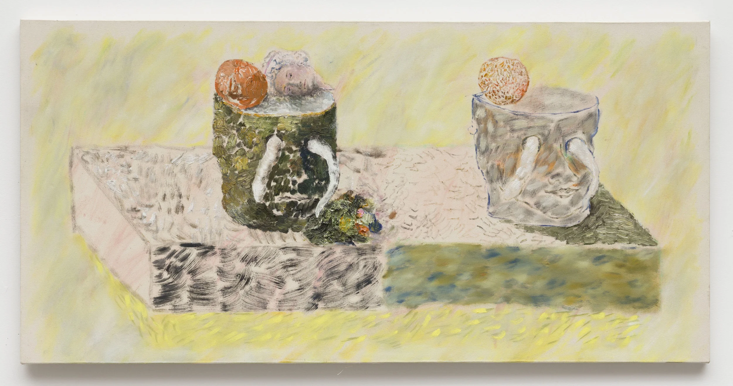 Love and Boredom, 10 , 2014 Oil on canvas 24 x 48 inches