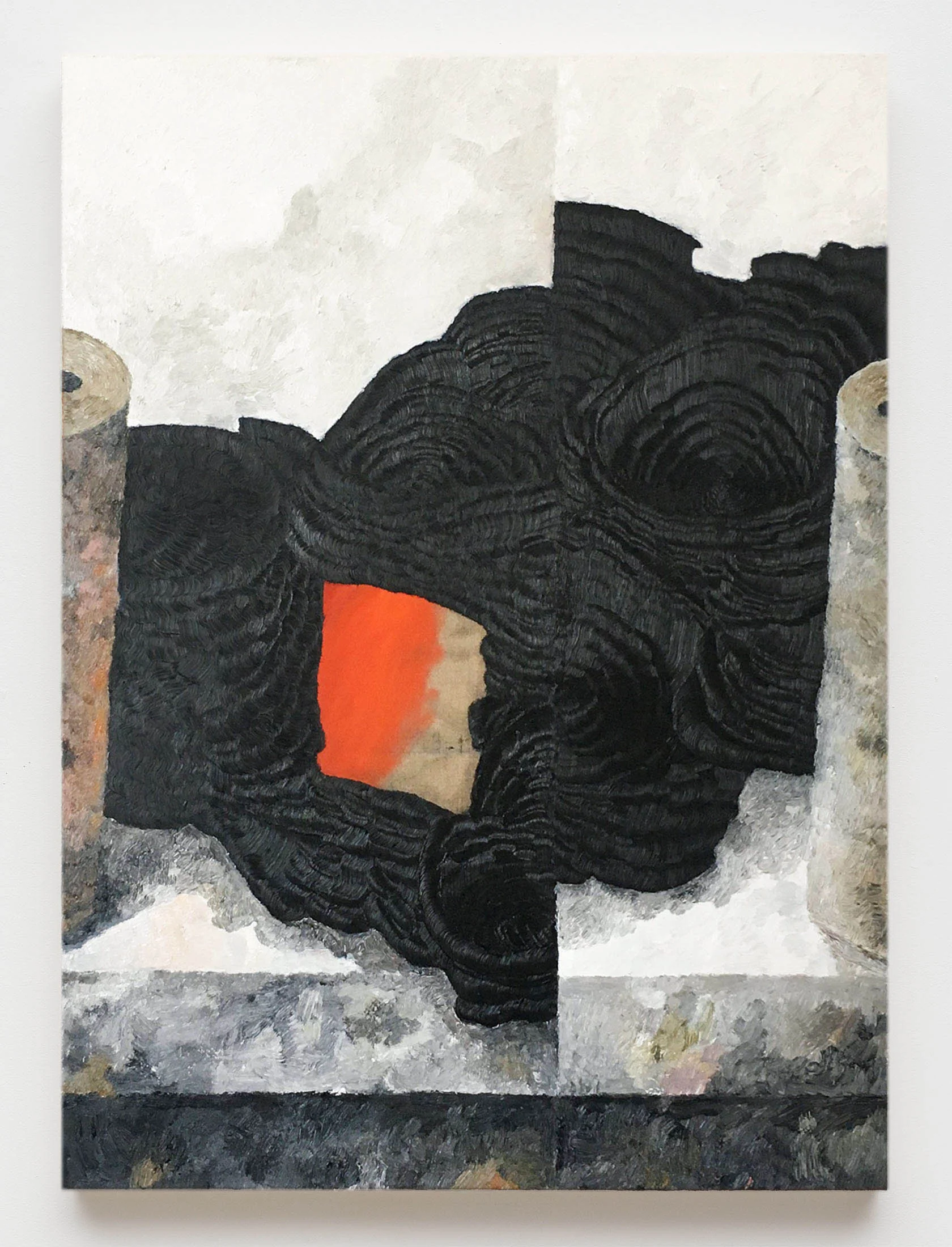 Black Furnace , 2017 Oil on canvas 26 x 30 inches