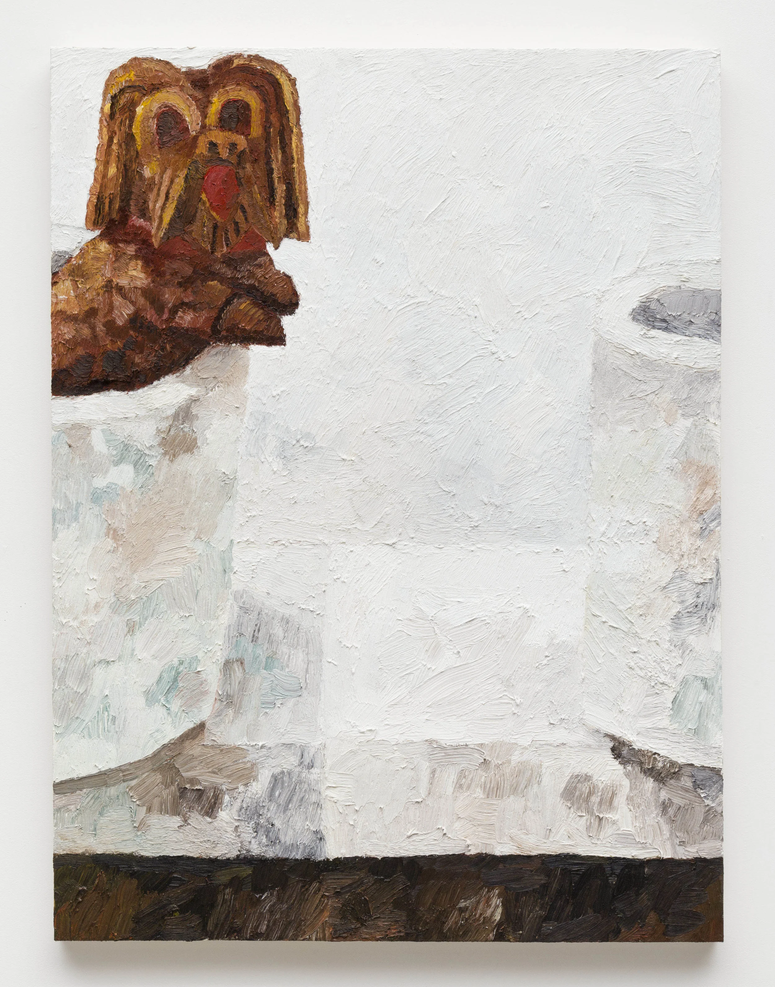Terrier in Cup, 2016 Oil on canvas 48 x 36 inches