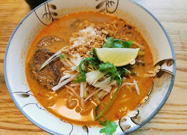 Hello fans! We are featuring our southern Thai beef laksa today! Come on in and get it while it lasts! 🧡🧡🧡🧡🧡🧡