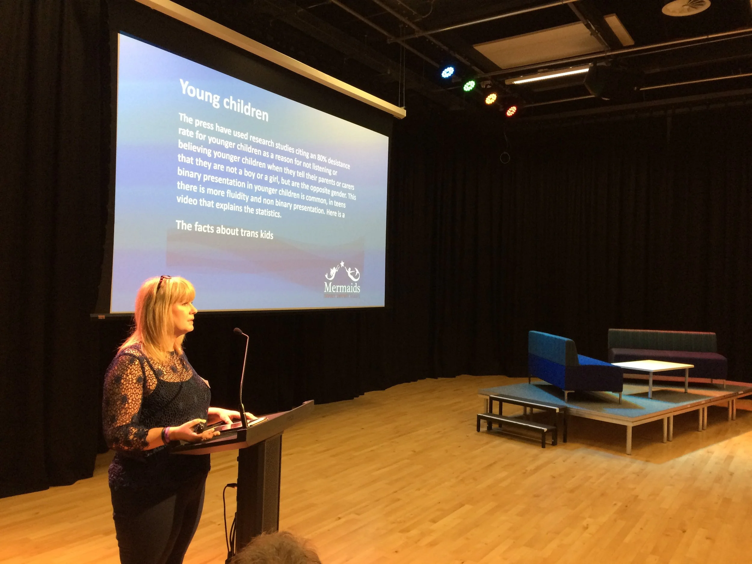 Susie Green, CEO Mermaids UK.