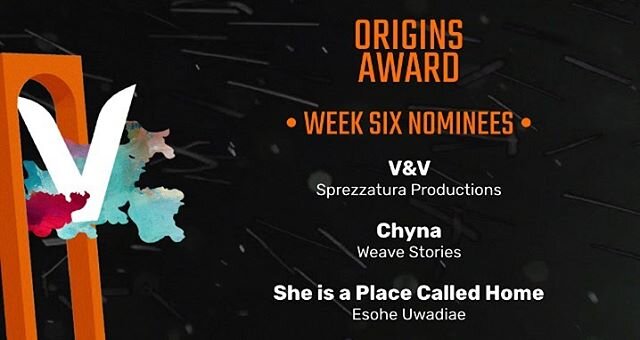 We&rsquo;re so happy to have been nominated for the Origins Award - awarded for outstanding new work from the Theatre &amp; Performance programme.
.
.
.
.
.
.
#thanks #grateful #vaultfestival #vaultfestival2020 #chyna