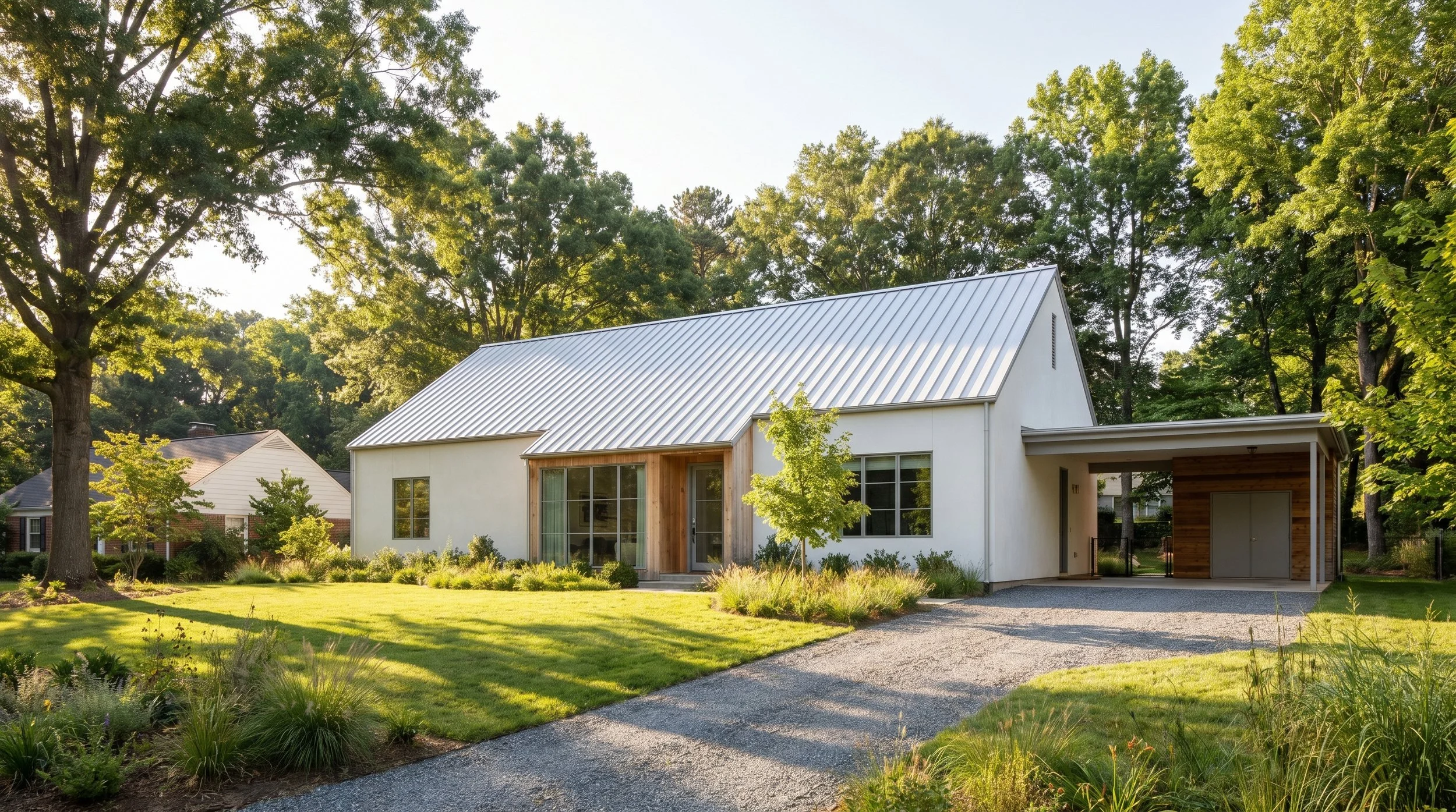 Rendering of a whole house renovation in Winston-Salem, NC.