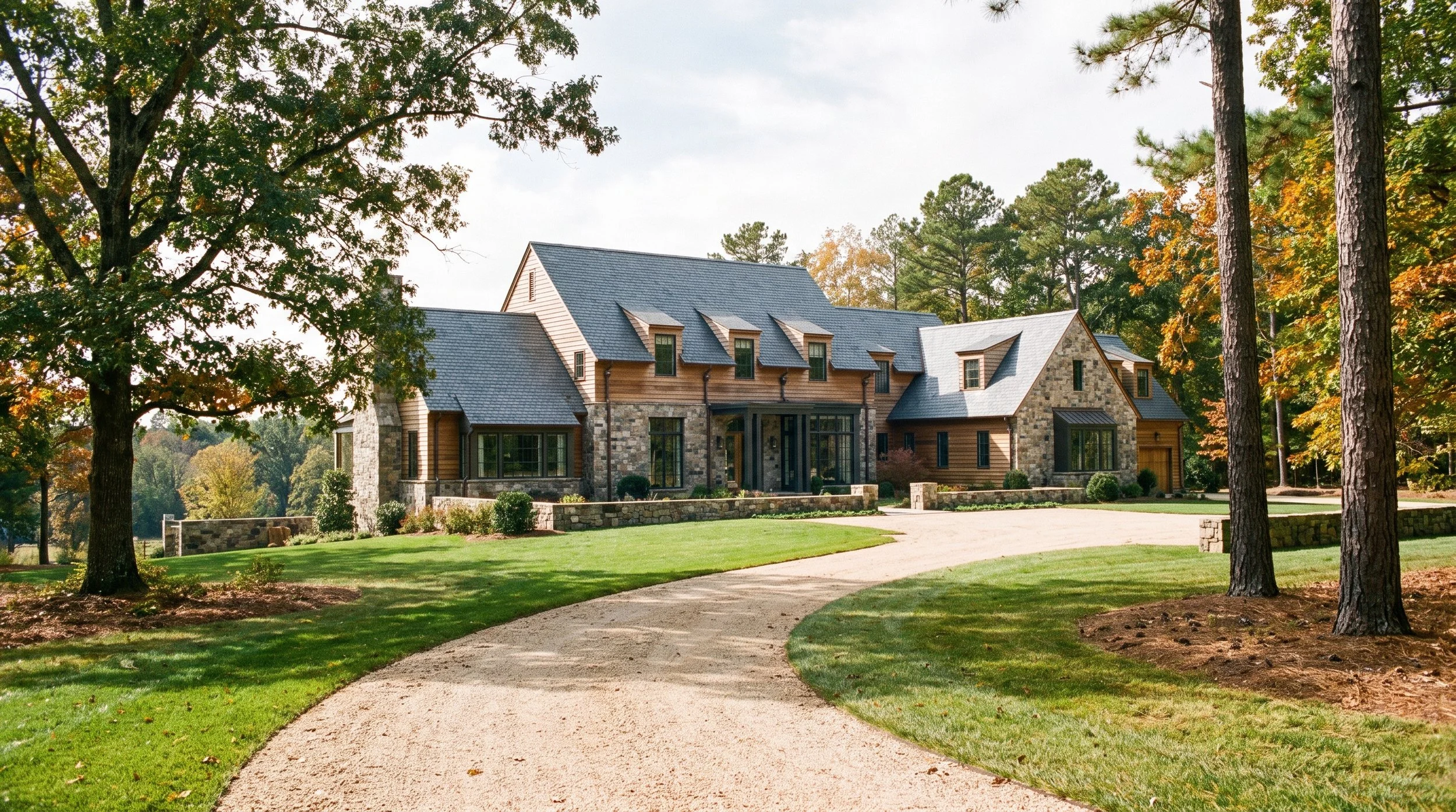 Luxury estate home set in Winston-Salem and the Piedmont region of North Carolina.
