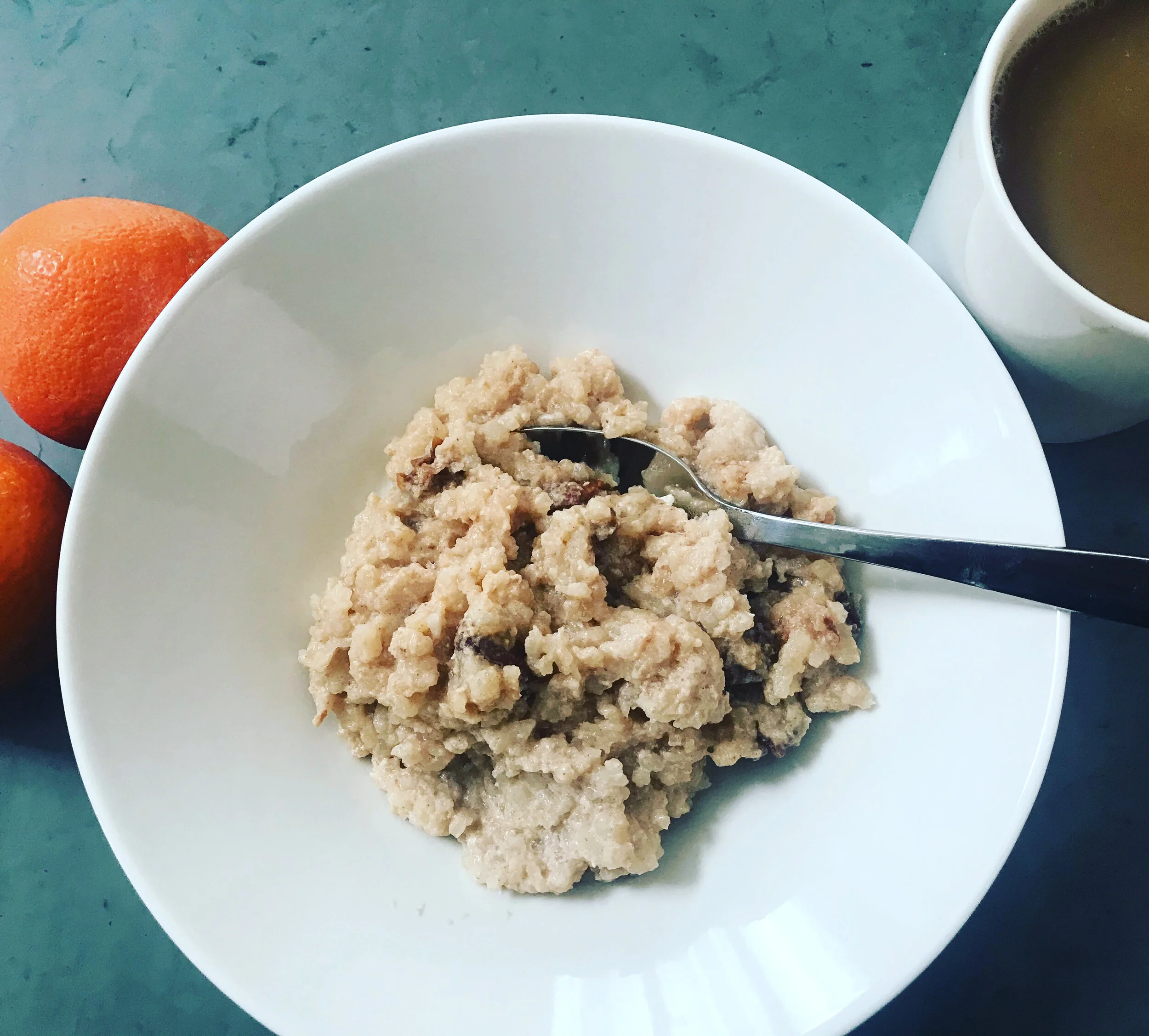 Maple Cinnamon Breakfast Pudding