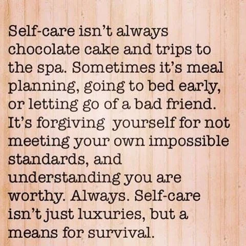 Self Care Isn't Just Luxuries