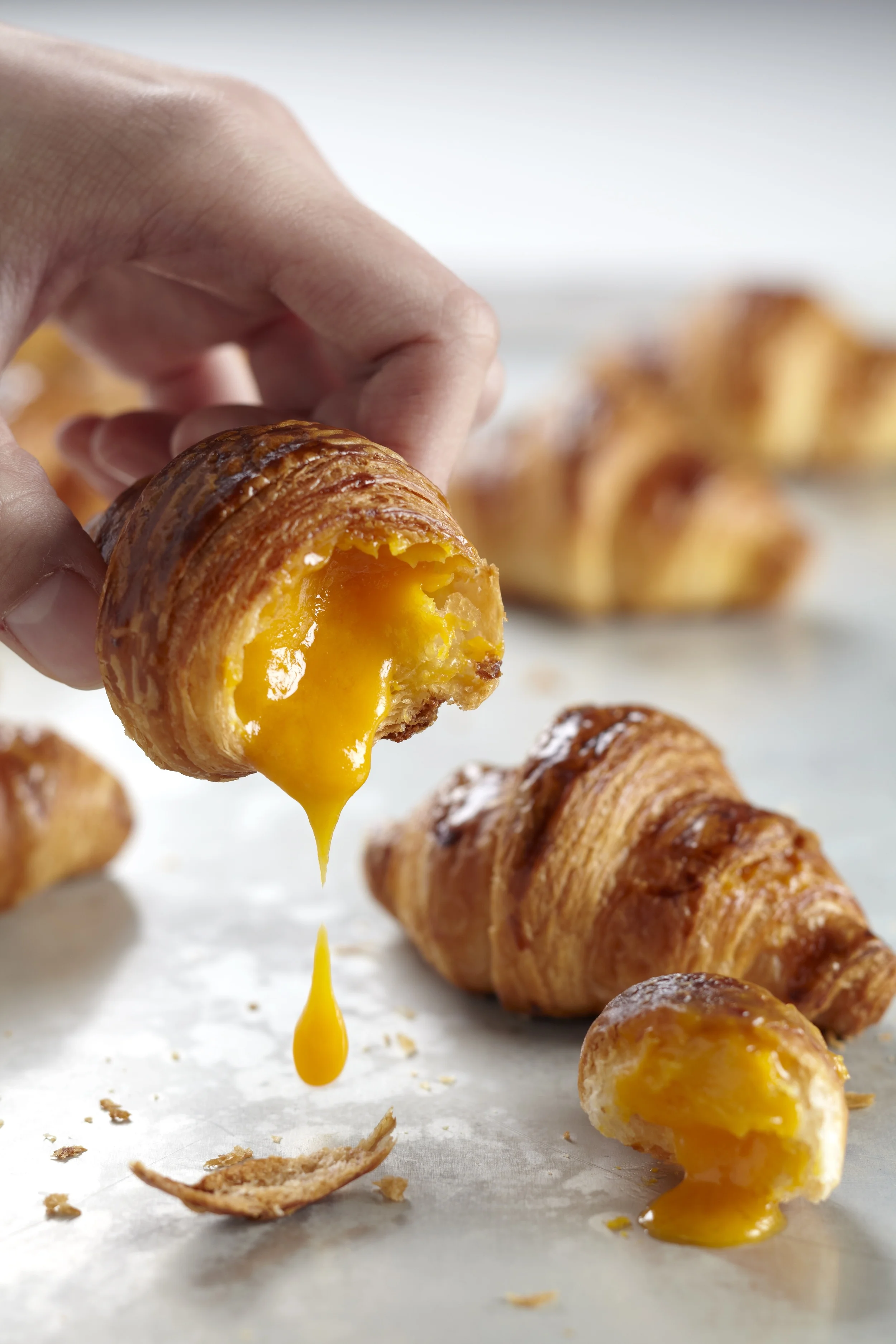 Price of Golden Lava Croissant $1.00 a piece (buy 6 get 1 free; buy 10 get 2 free)