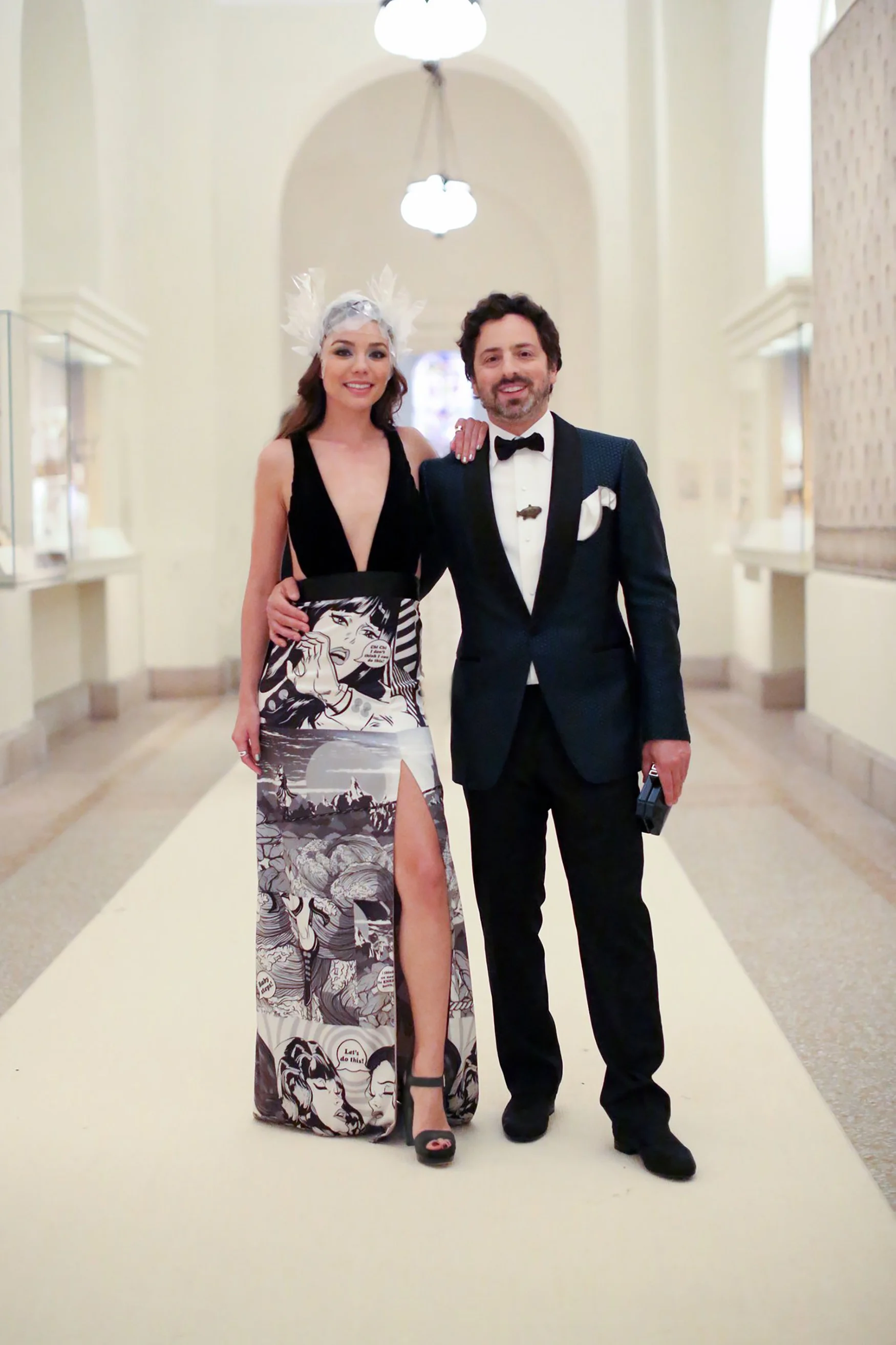 Sergey Brin and Nicole Shanahan via http://vogue.com/