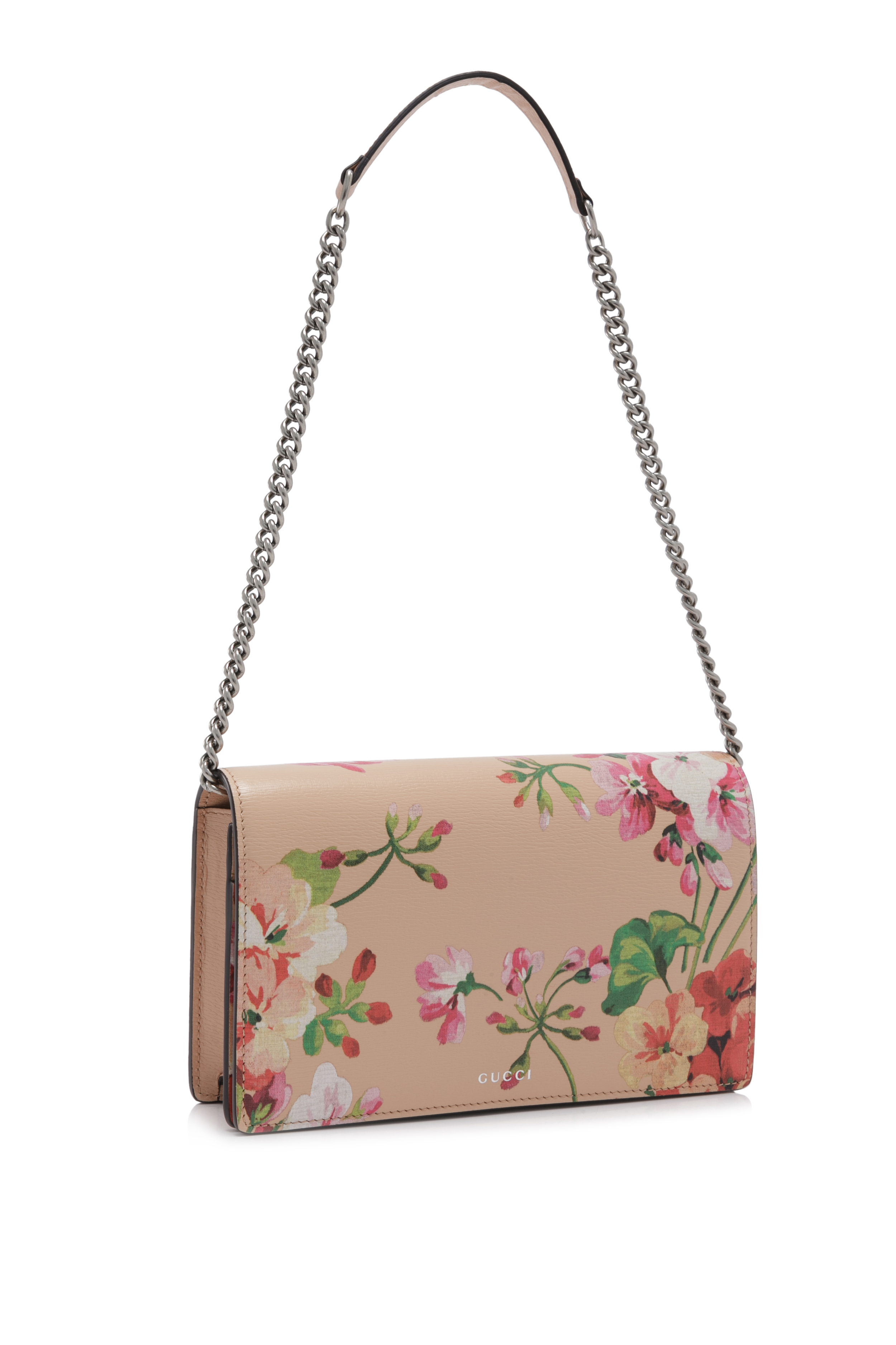 Gucci Blooms Leather Chain Wallet (02).jpg