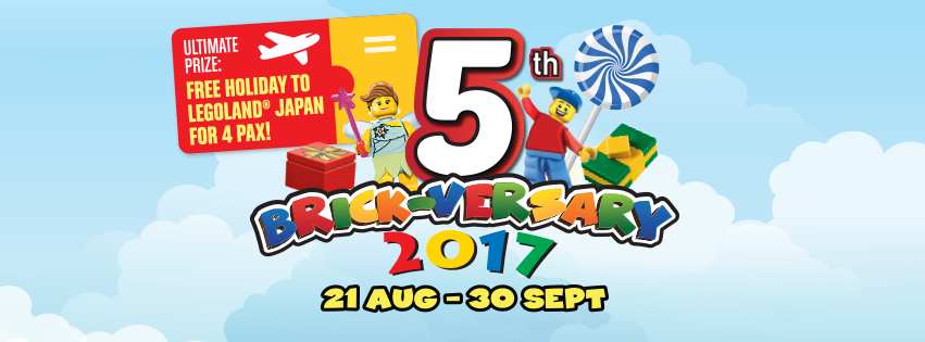 LEGOLAND 5th Brickversary 21 Aug - 30 Sep.png