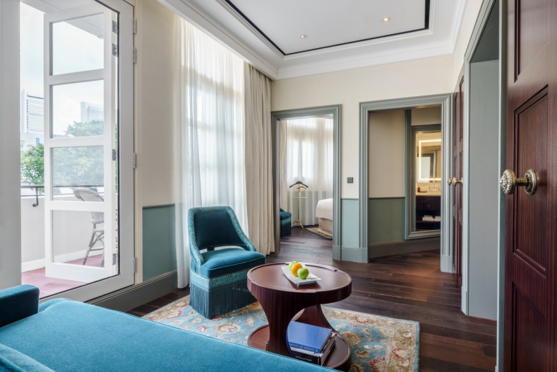 Interior of Six Senses Maxwell Suite
