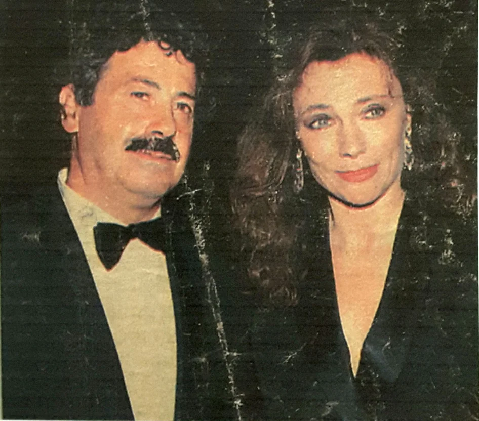 Rodolfo Viola con Jacqueline Bisset 