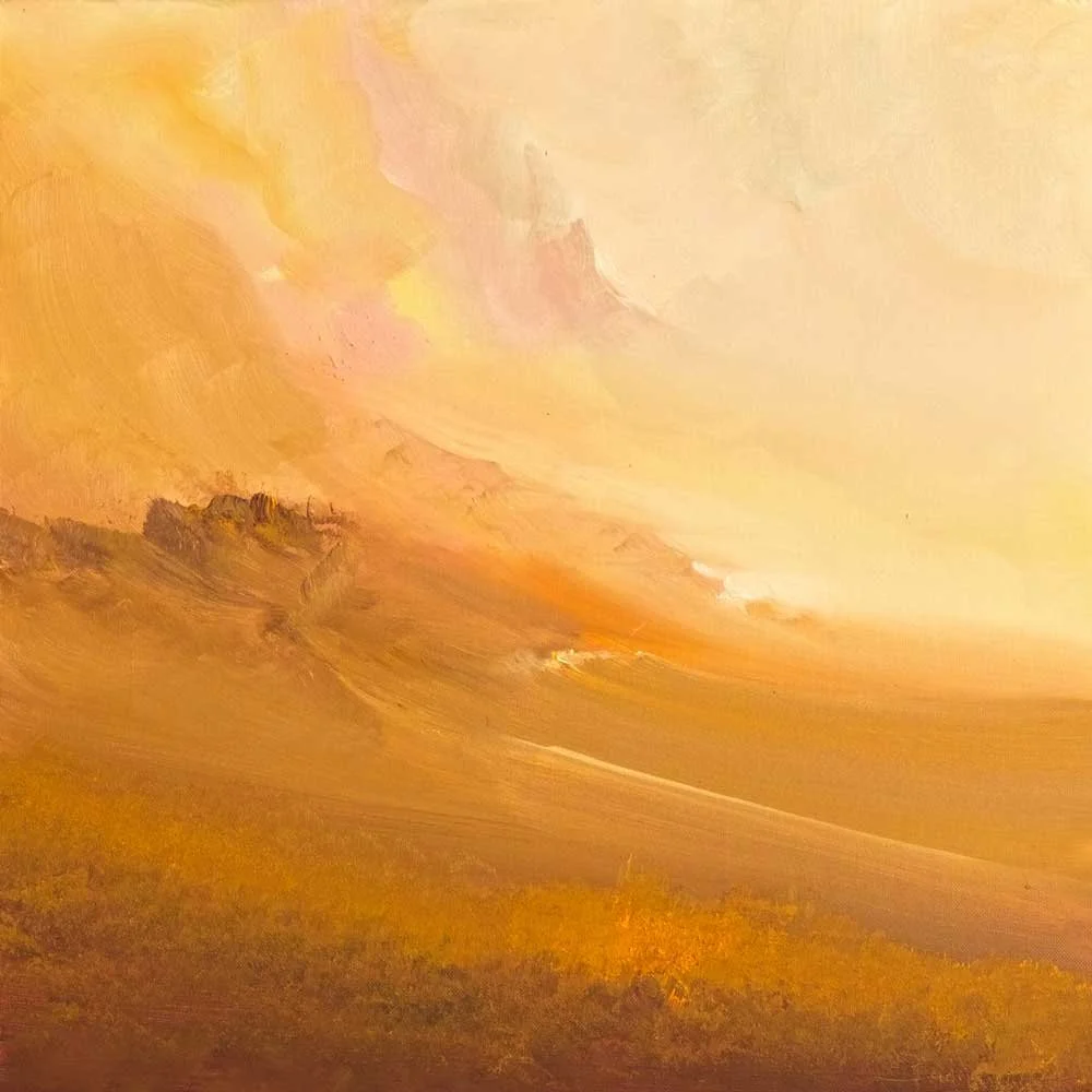   Rodolfo Viola   Soffio di luce  oil on canvas, 2022, 50 cm x 50 cm 