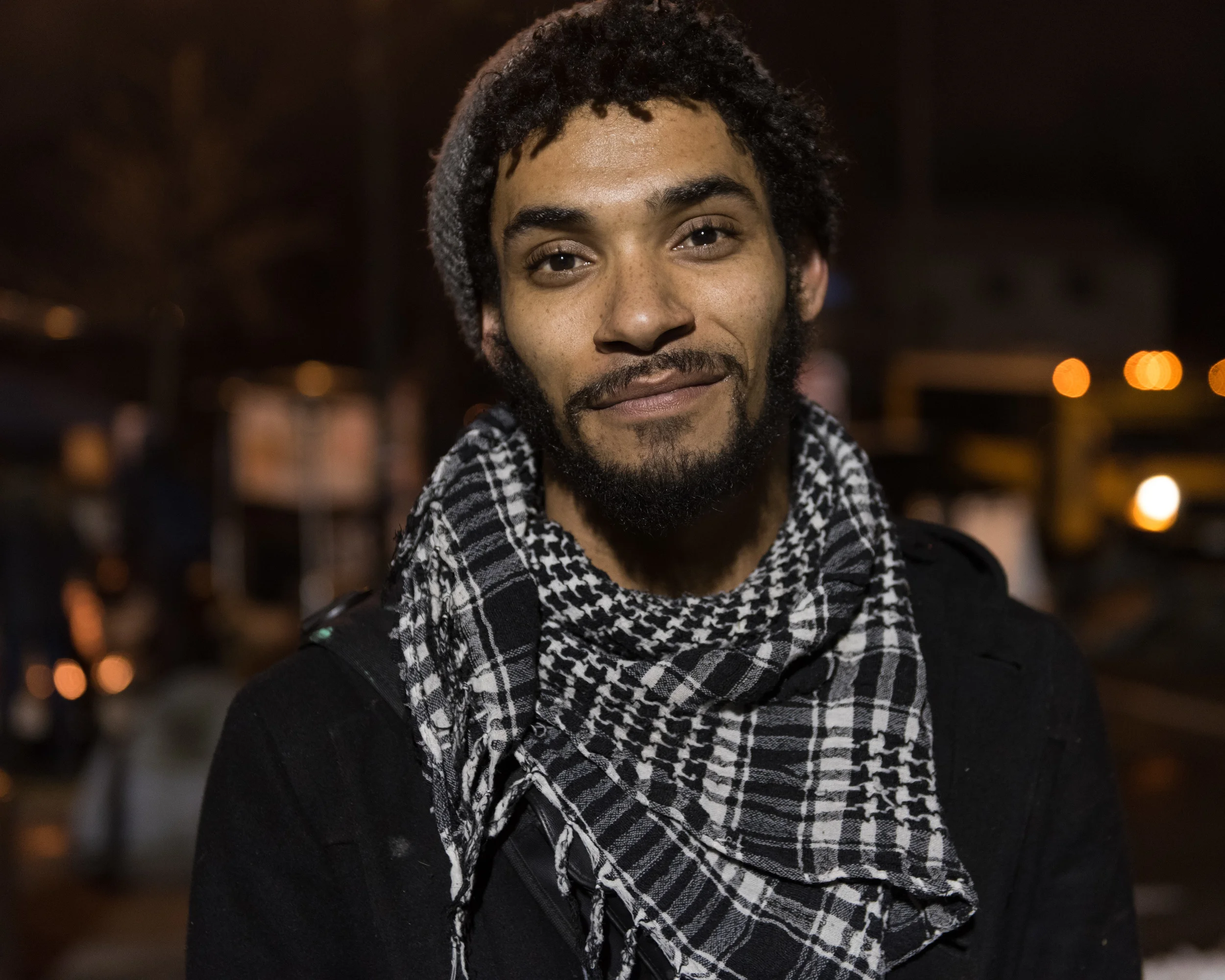Jacob Ladda. #4thprecinctshutdown. December, 2015. For The Marshall Project.