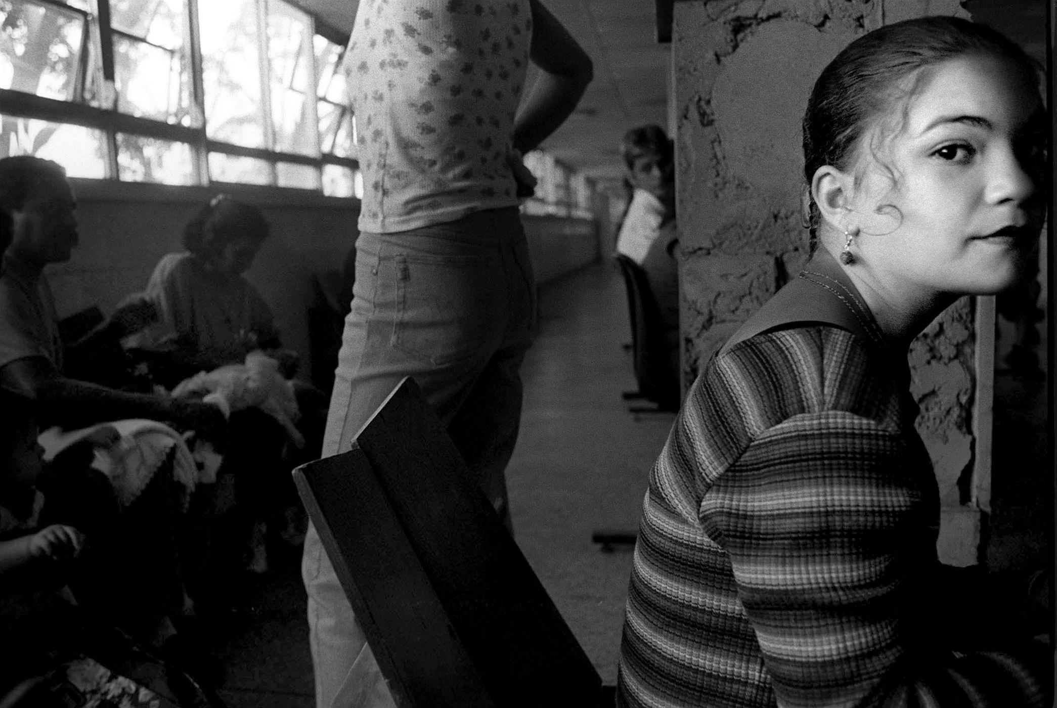 Waiting at the abortion clinic. Cuba, 2001.