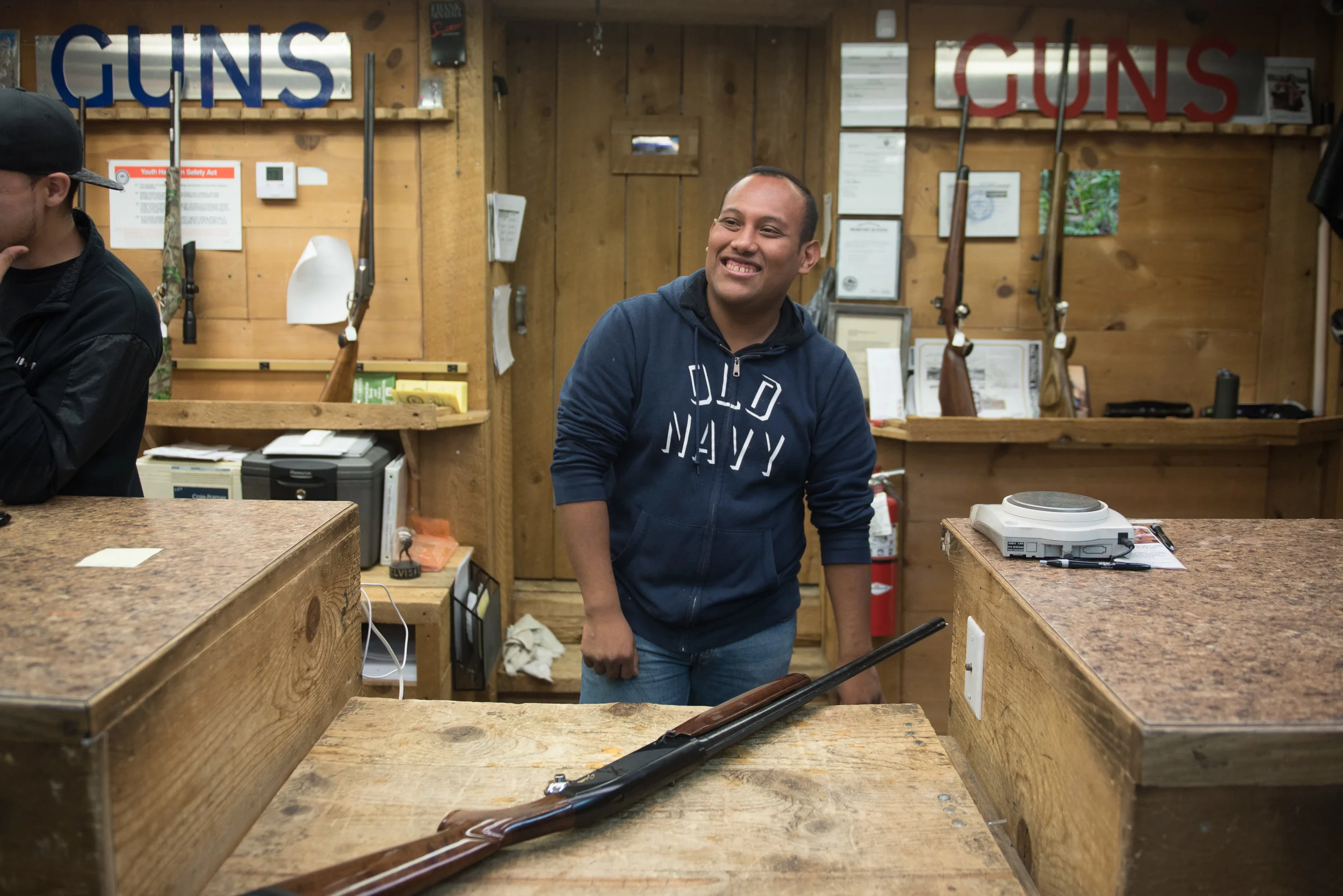Tony Aguirre, Mexican immigrant and store manager at Pawn Minnesota. Faribault, Minnesota, 2016. For The New York Times