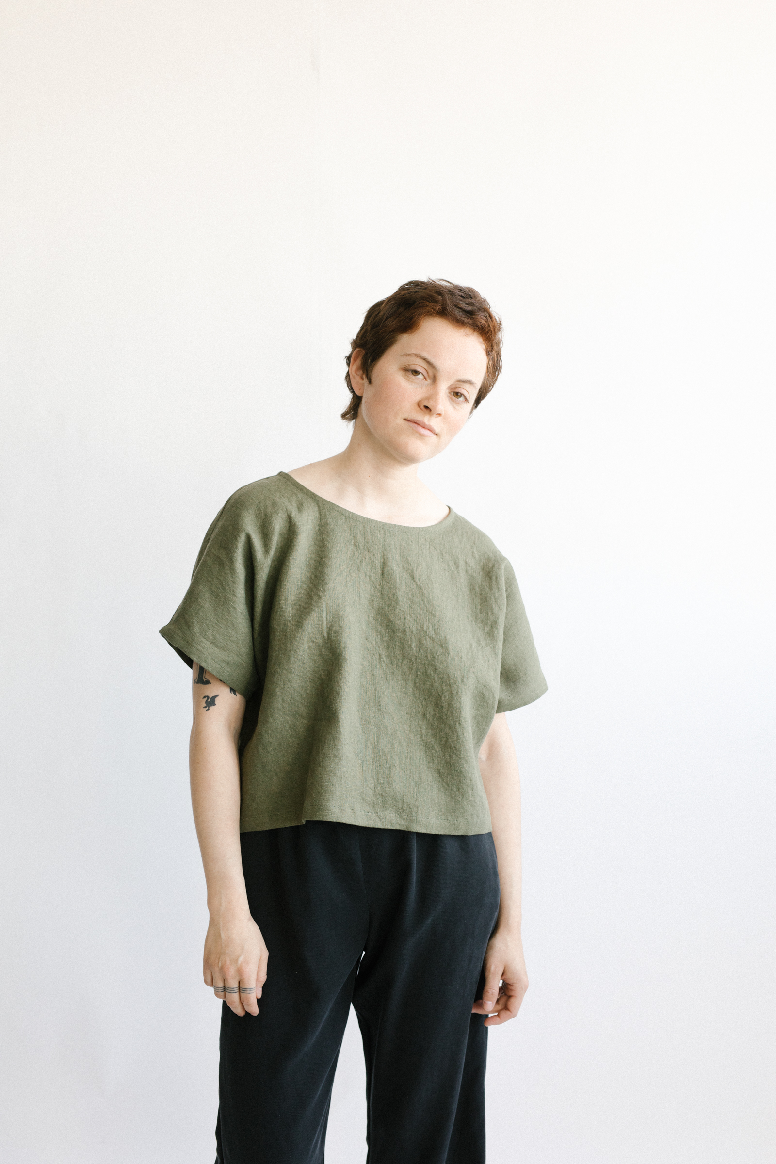 Olive Rose Top by Korinne Vader