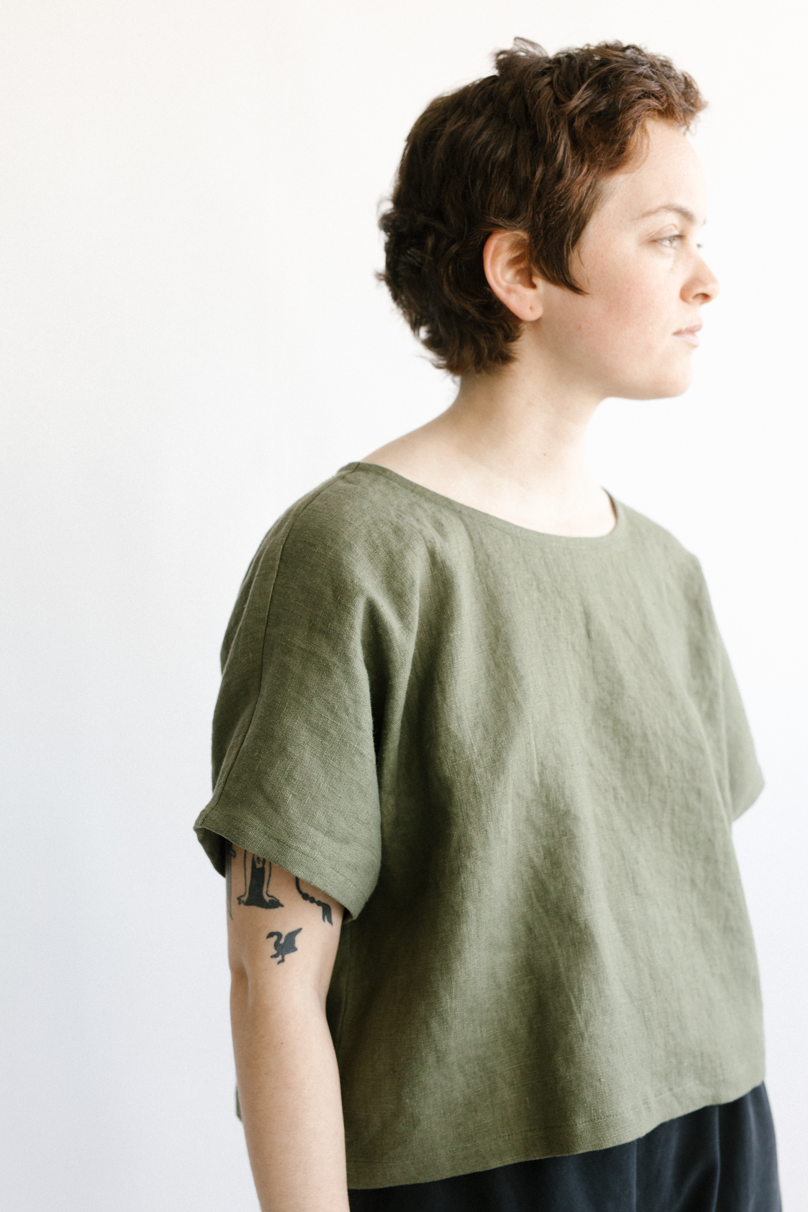Olive Rose Top by Korinne Vader