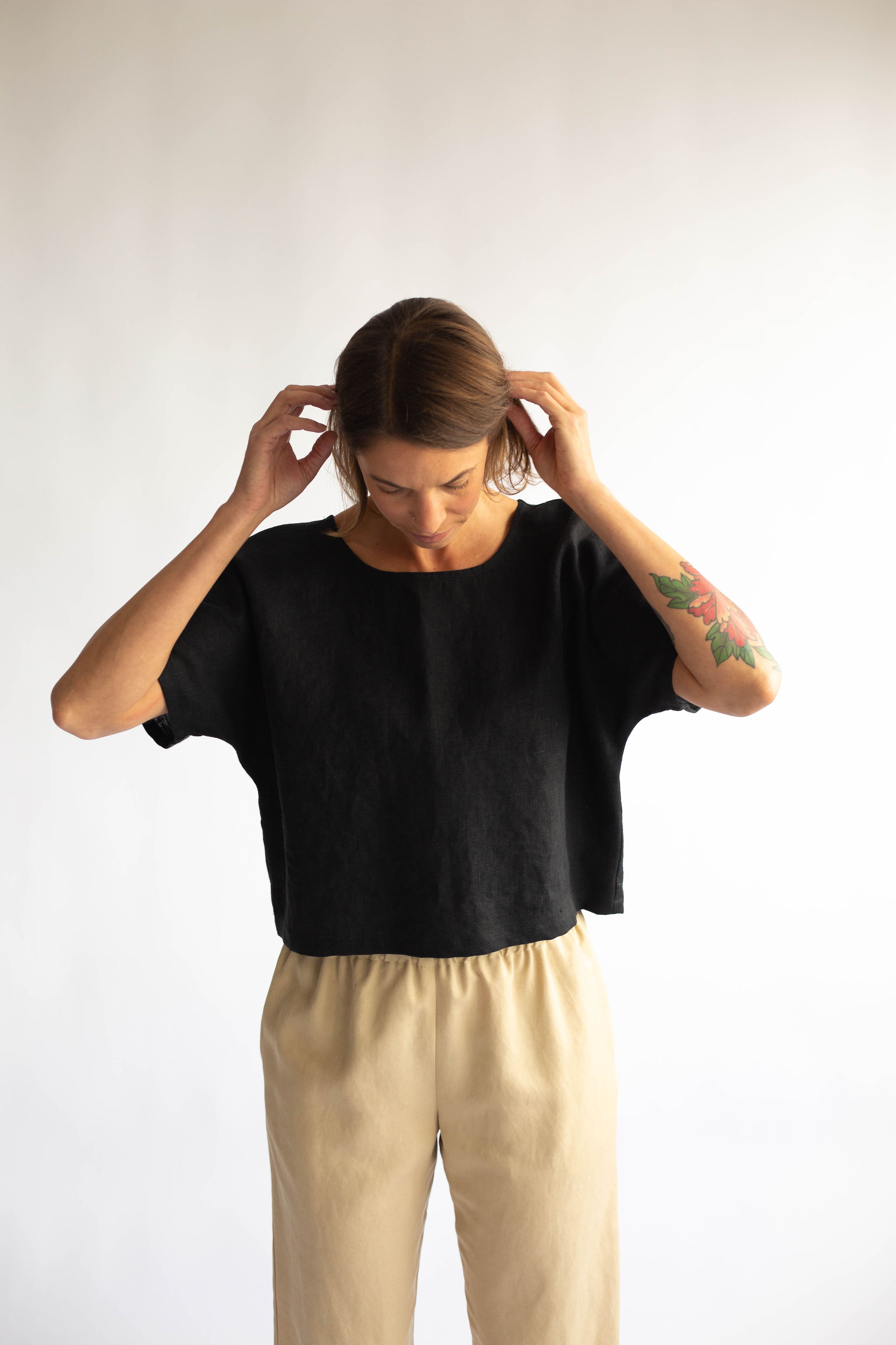 black rose top || korinne vader