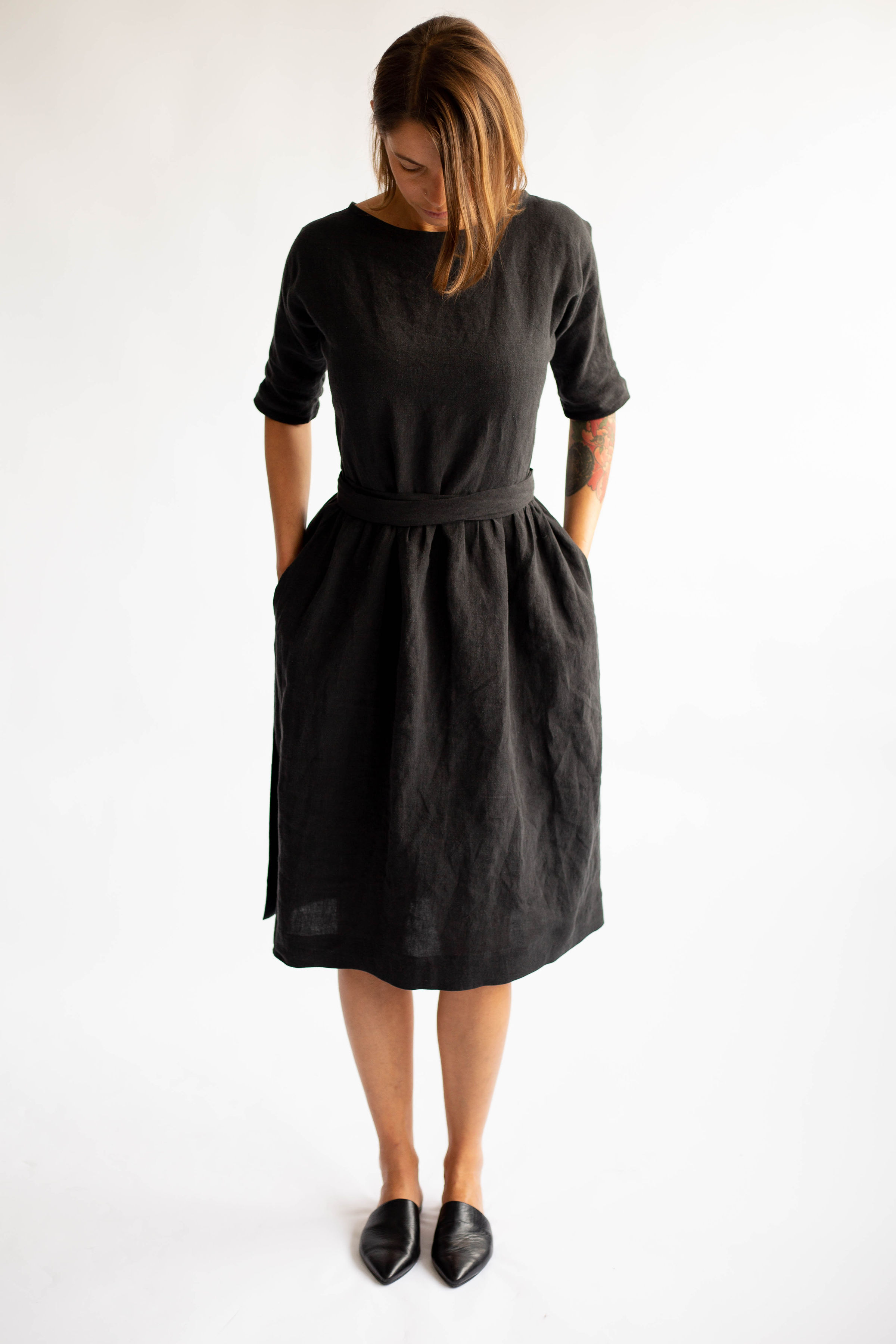 florence wrap dress || korinne vader
