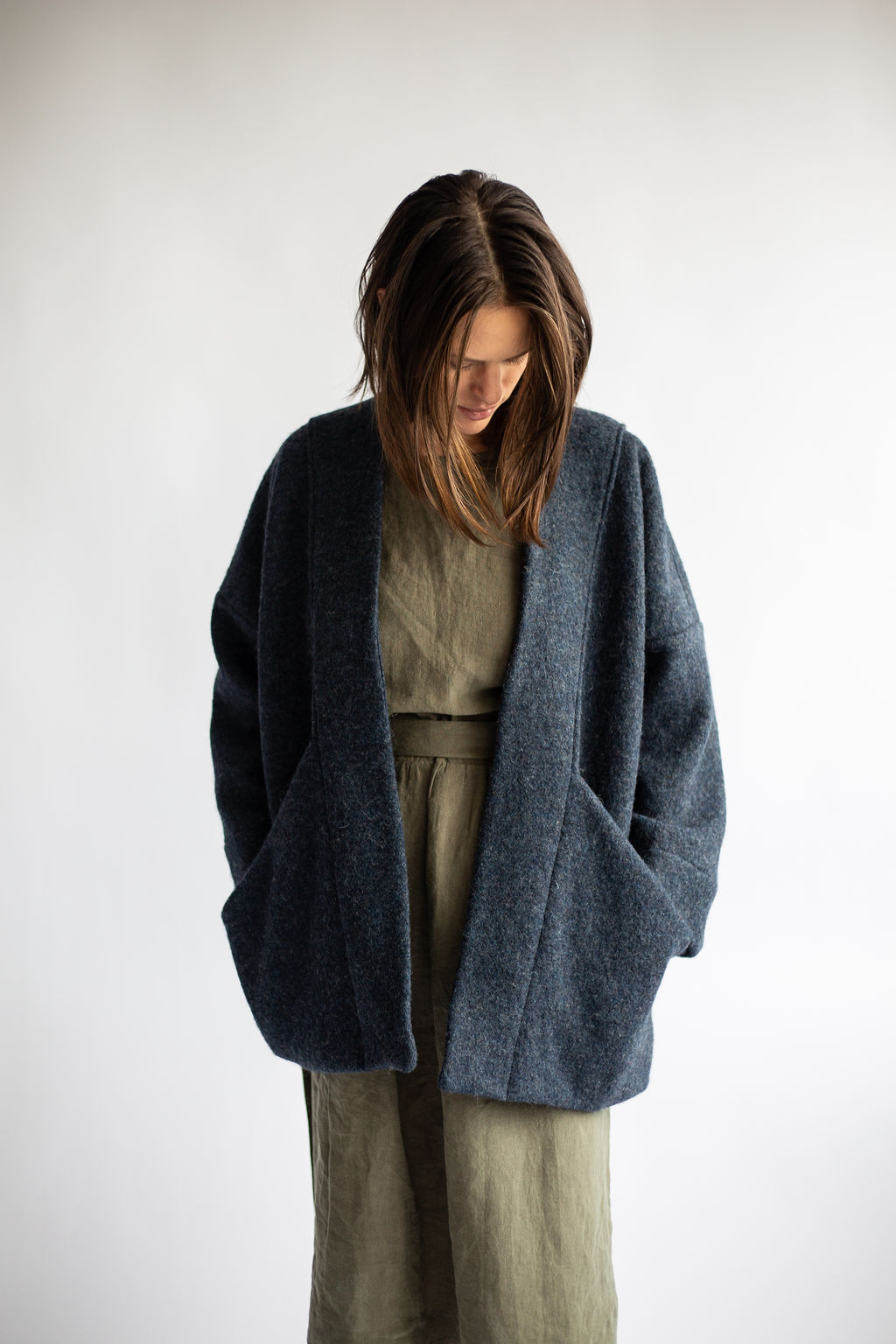 midnight manon coat || korinne vader