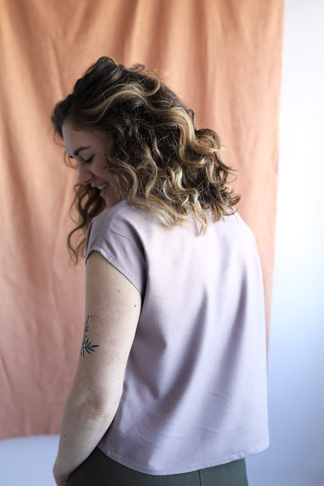 Heather Agnes Silk Top || korinne vader